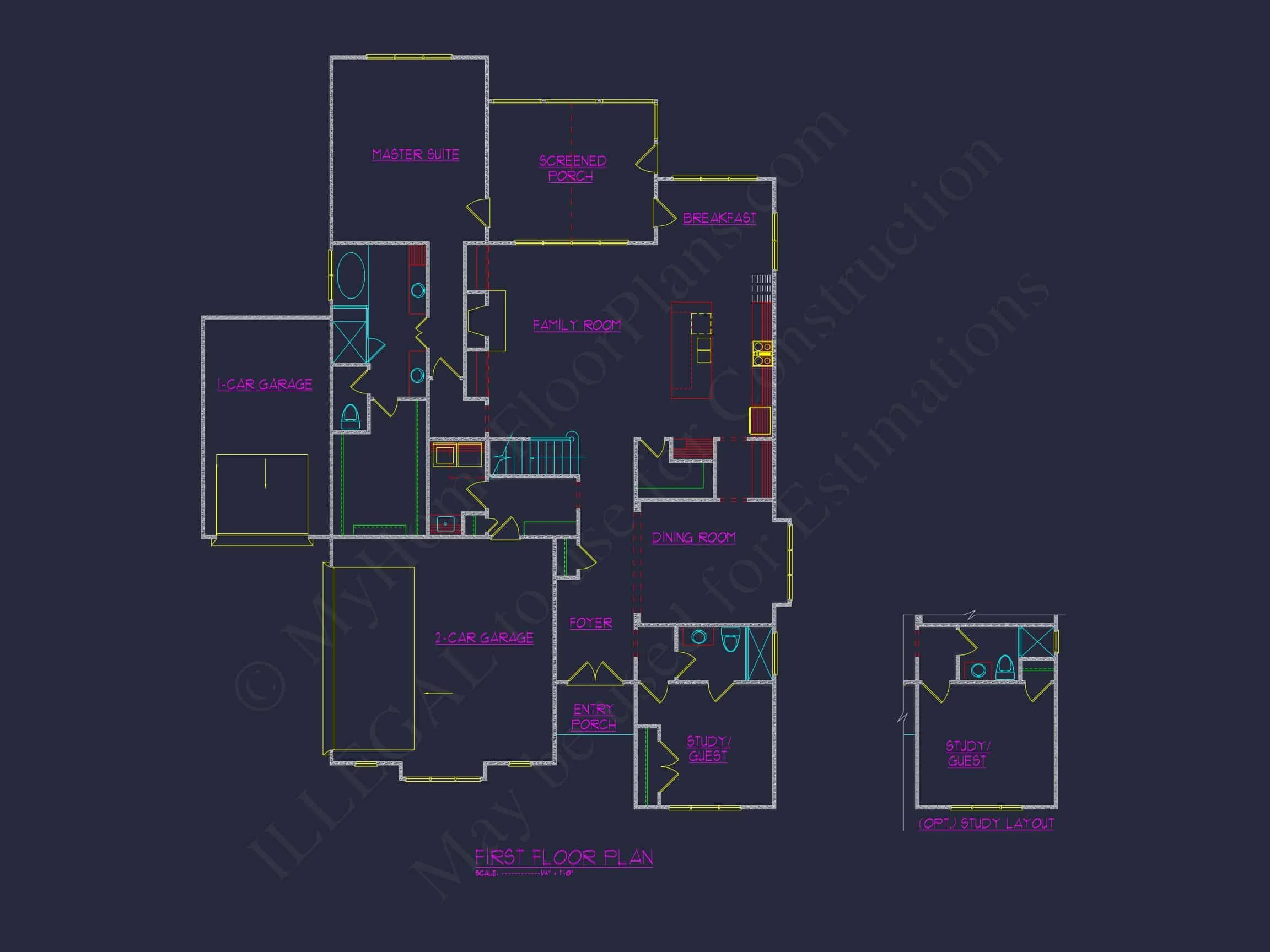 16-1722 HOUSE PLAN - Modern Craftsman House Plan with Spacious Floor Plan & CAD Designs 5 Modern Craftsman house Plan with Spacious Floor Plan & CAD Designs