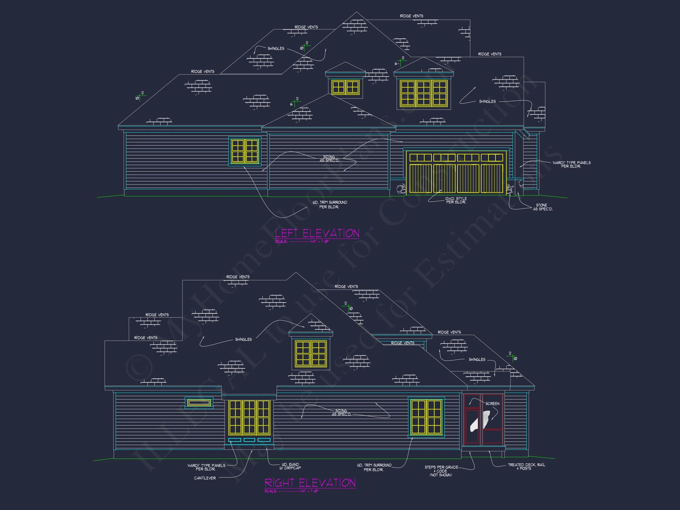 16-1722 HOUSE PLAN - Modern Craftsman House Plan with Spacious Floor Plan & CAD Designs 4 Modern Craftsman house Plan with Spacious Floor Plan & CAD Designs