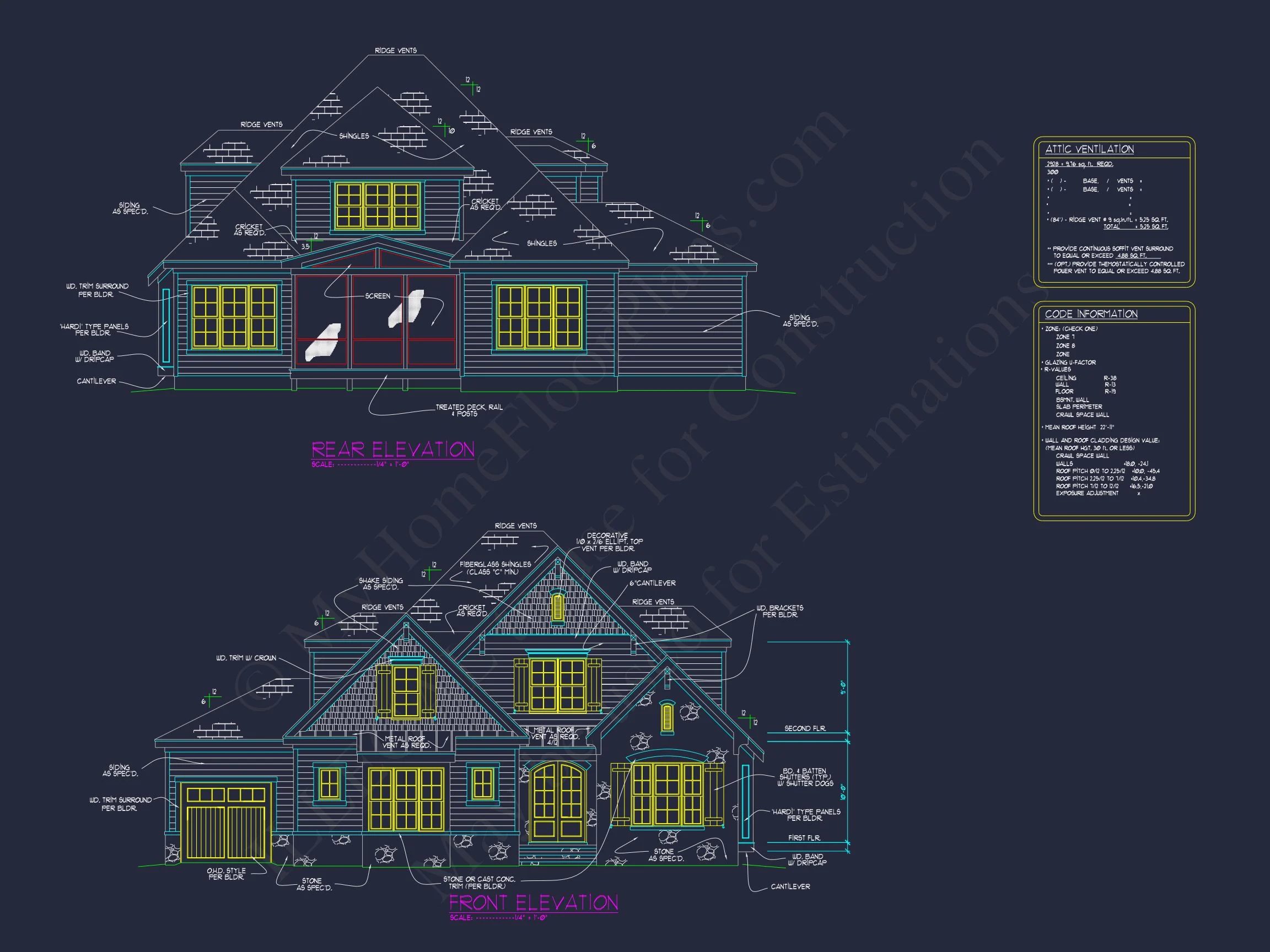 16-1722 HOUSE PLAN - Modern Craftsman House Plan with Spacious Floor Plan & CAD Designs 3 Modern Craftsman house Plan with Spacious Floor Plan & CAD Designs
