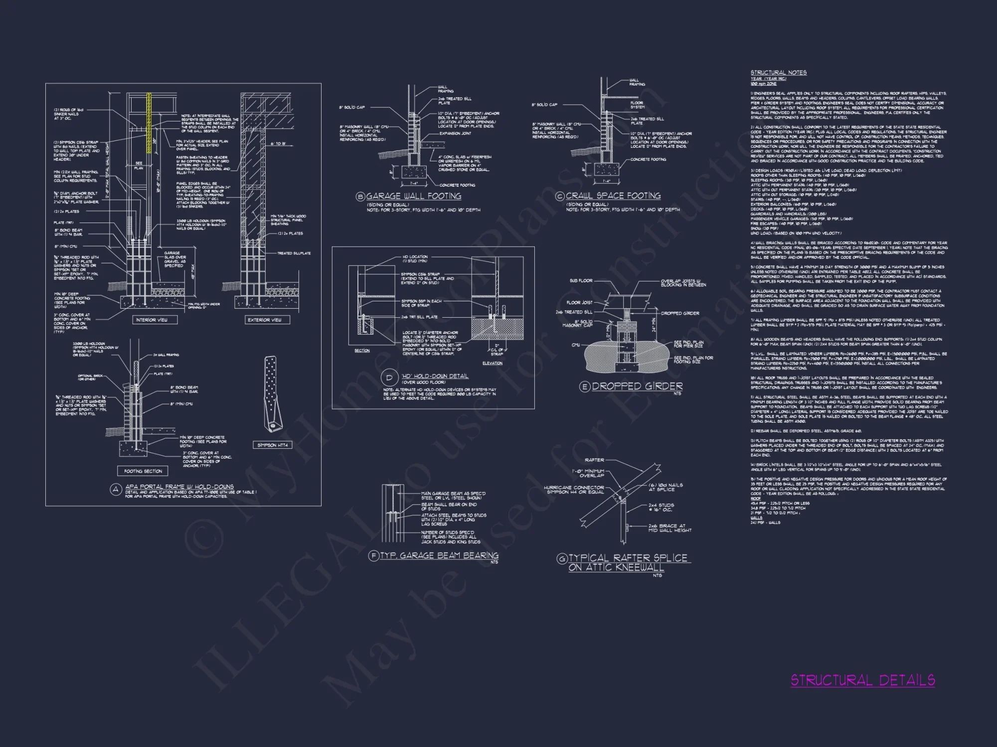 Charming Craftsman house Plan with 2 Floors & CAD Blueprints
