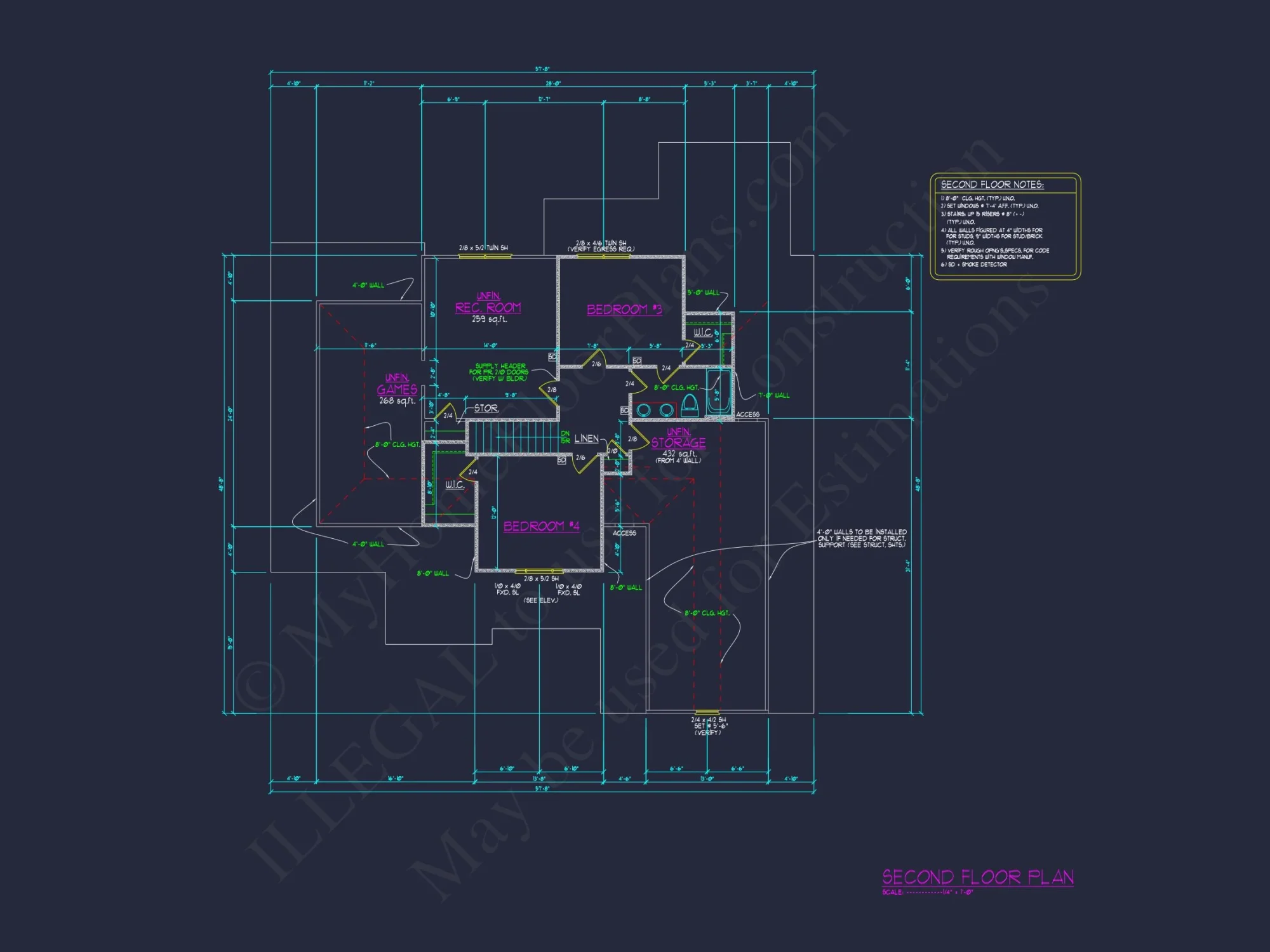 Charming Craftsman house Plan with 2 Floors & CAD Blueprints