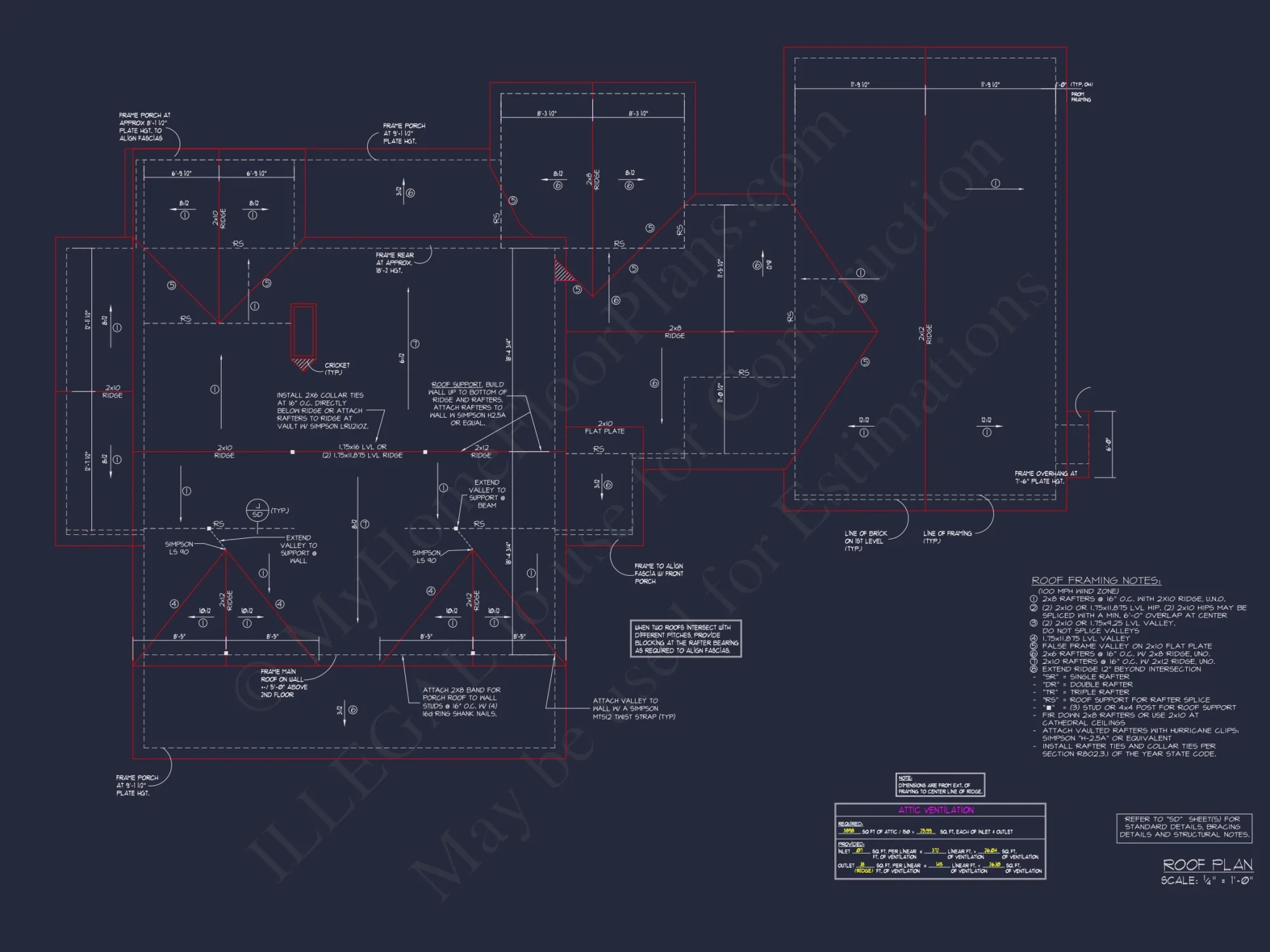 Spacious house Plan with Stunning Blueprint & Architectural Designs