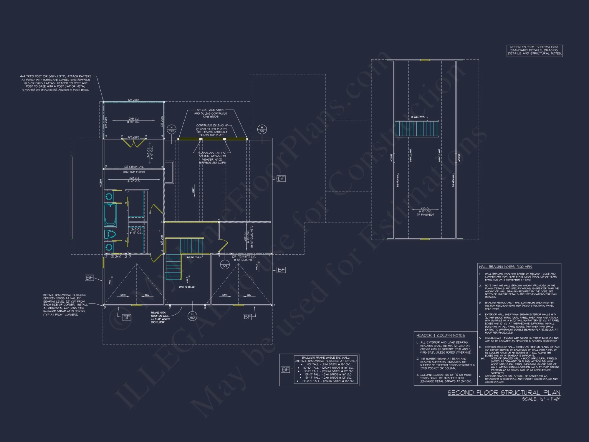 Spacious house Plan with Stunning Blueprint & Architectural Designs