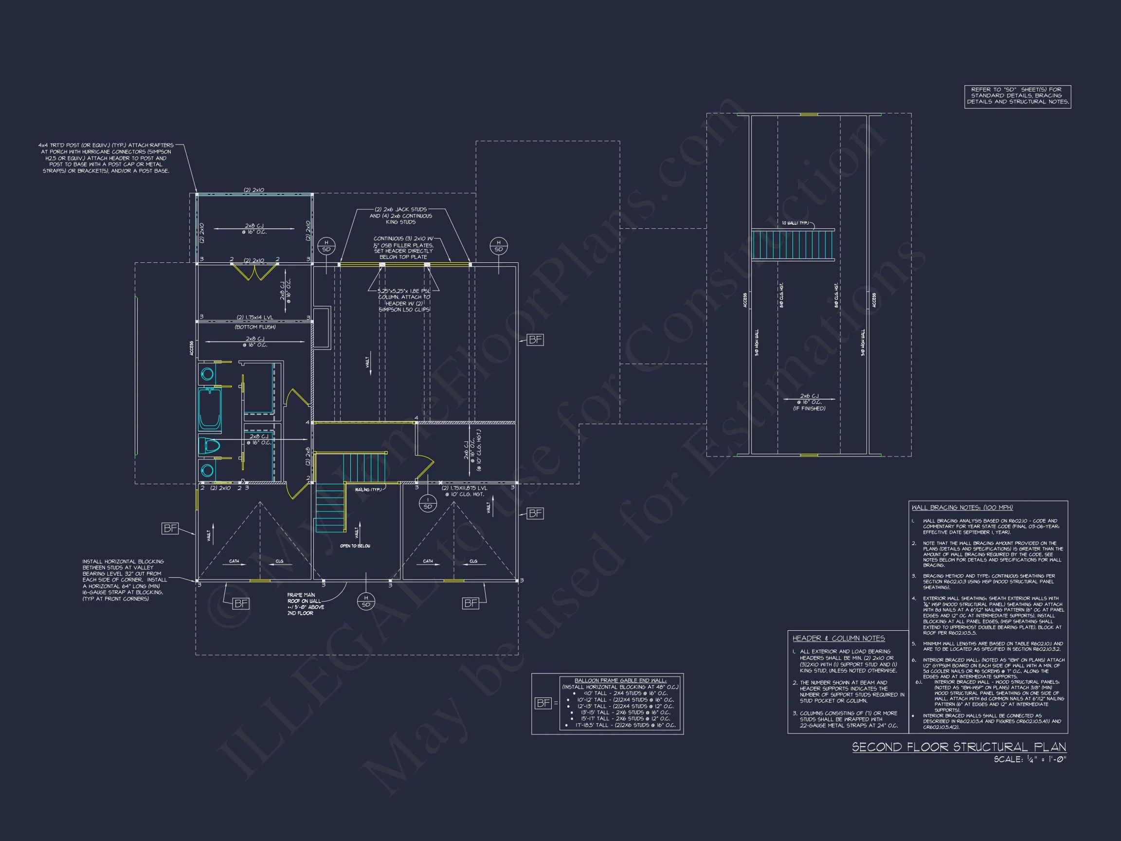 Spacious house Plan with Stunning Blueprint & Architectural Designs