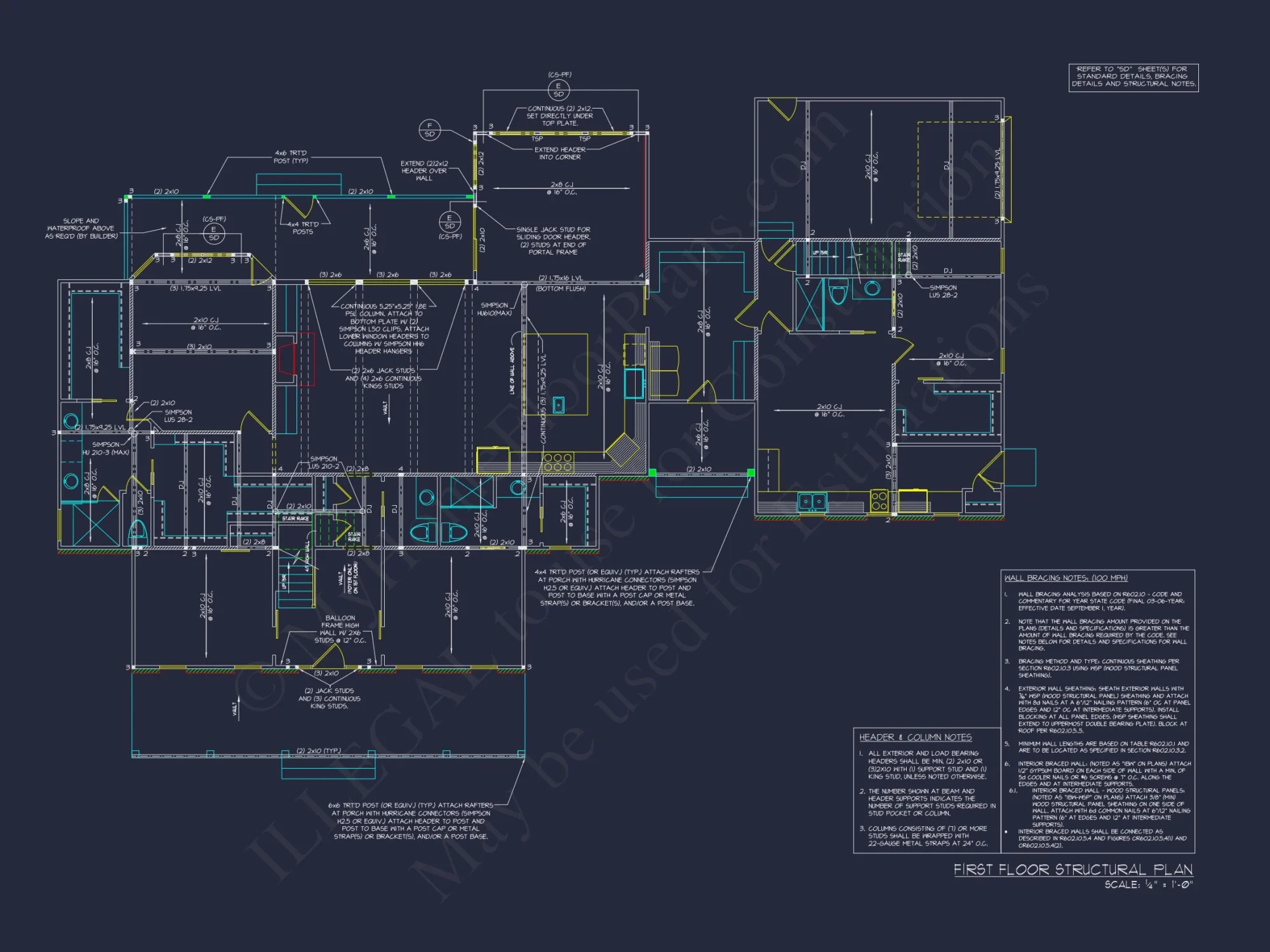 Spacious house Plan with Stunning Blueprint & Architectural Designs