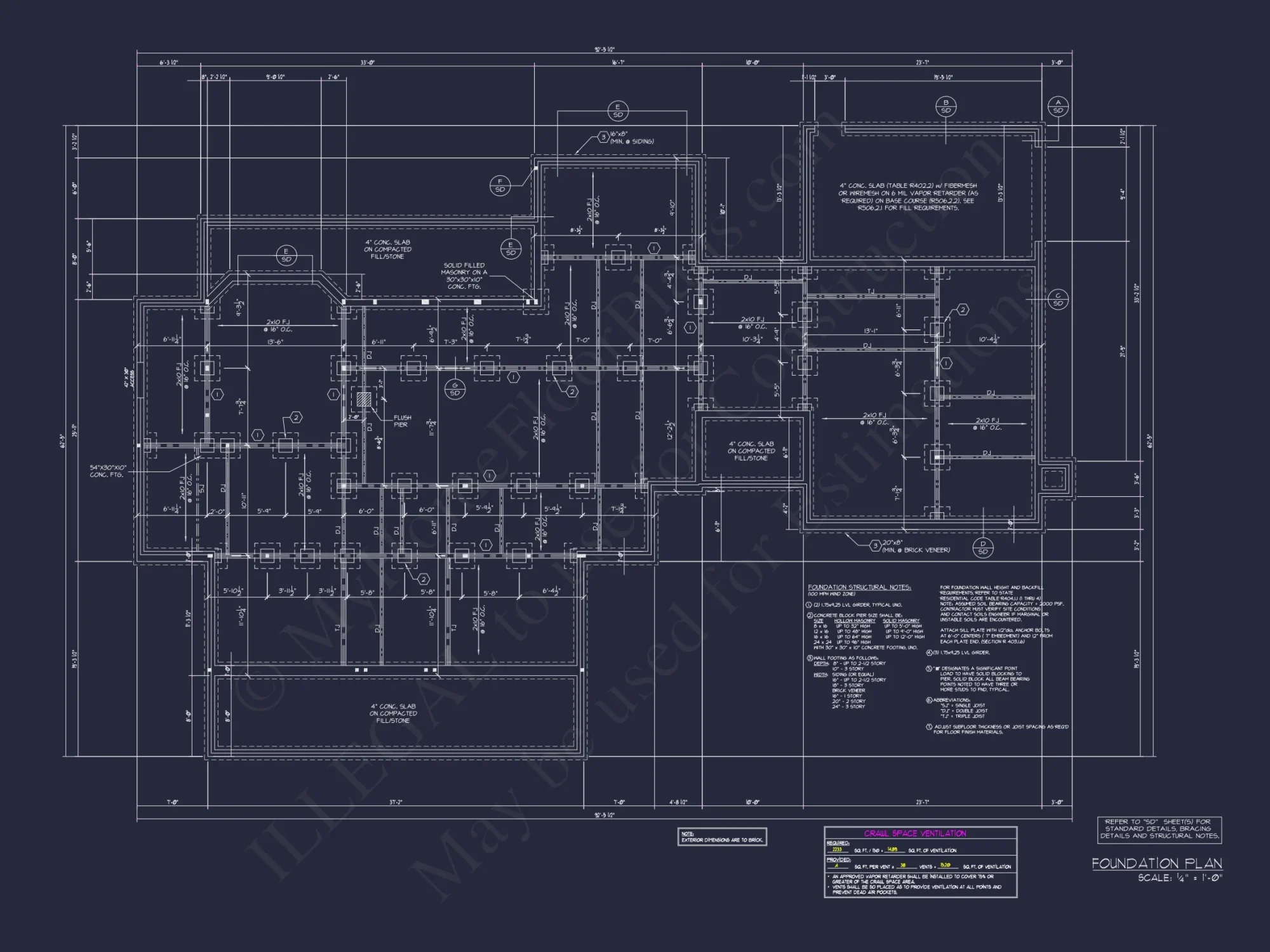 Spacious house Plan with Stunning Blueprint & Architectural Designs