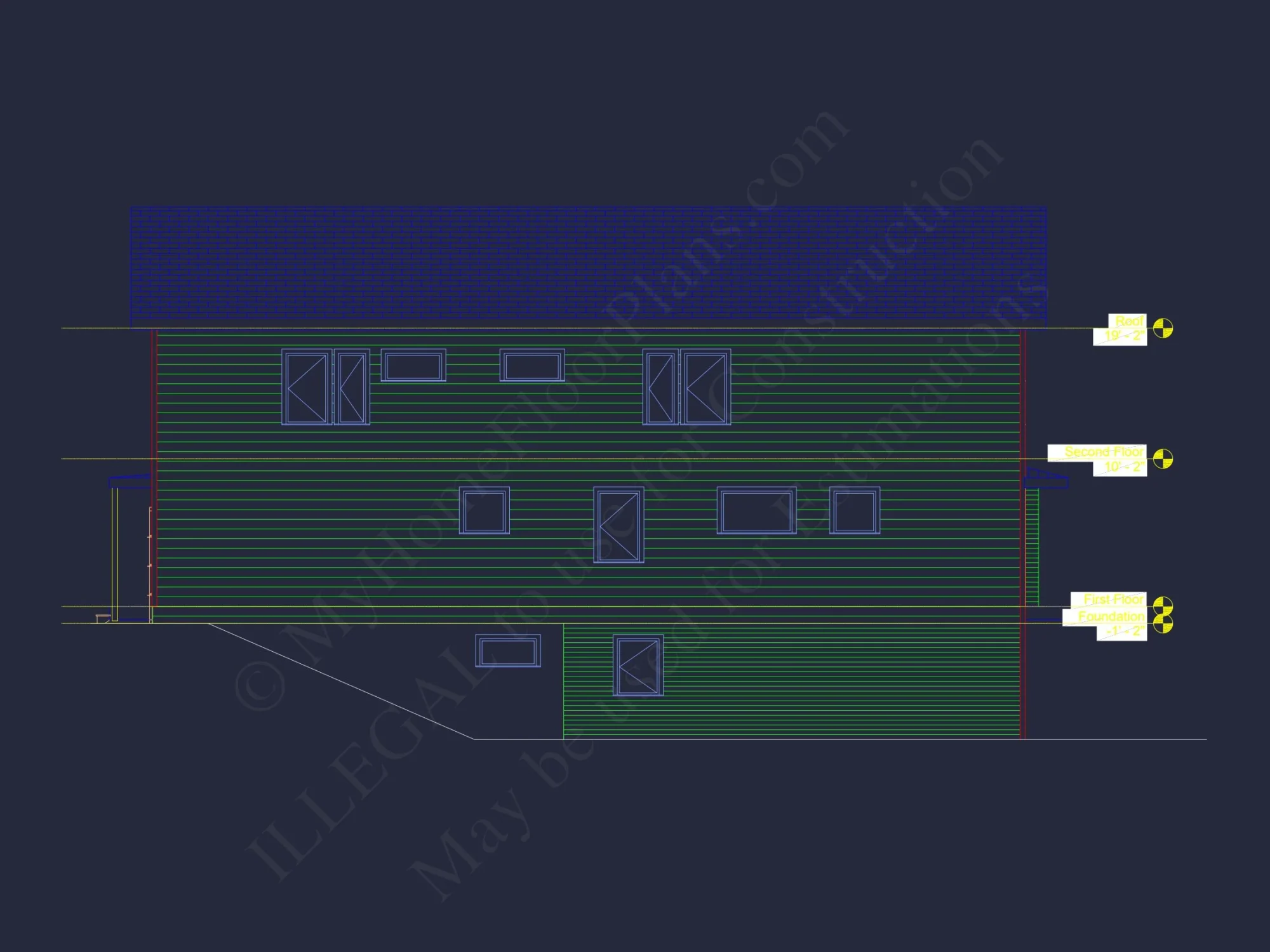 Modern Cottage house Plan with Detailed CAD Floor Designs