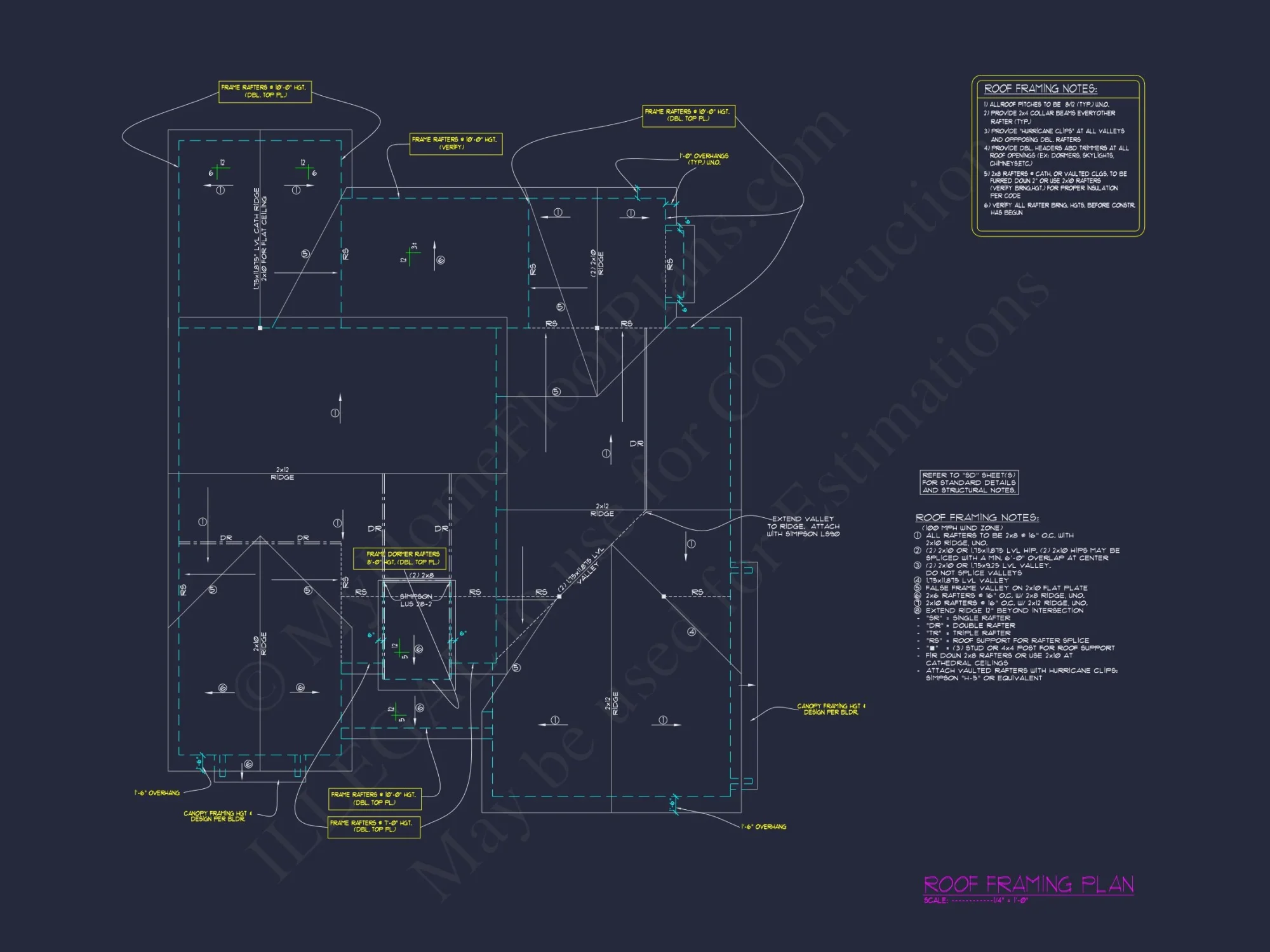 Custom Designed house Plan with CAD Blueprints and Features