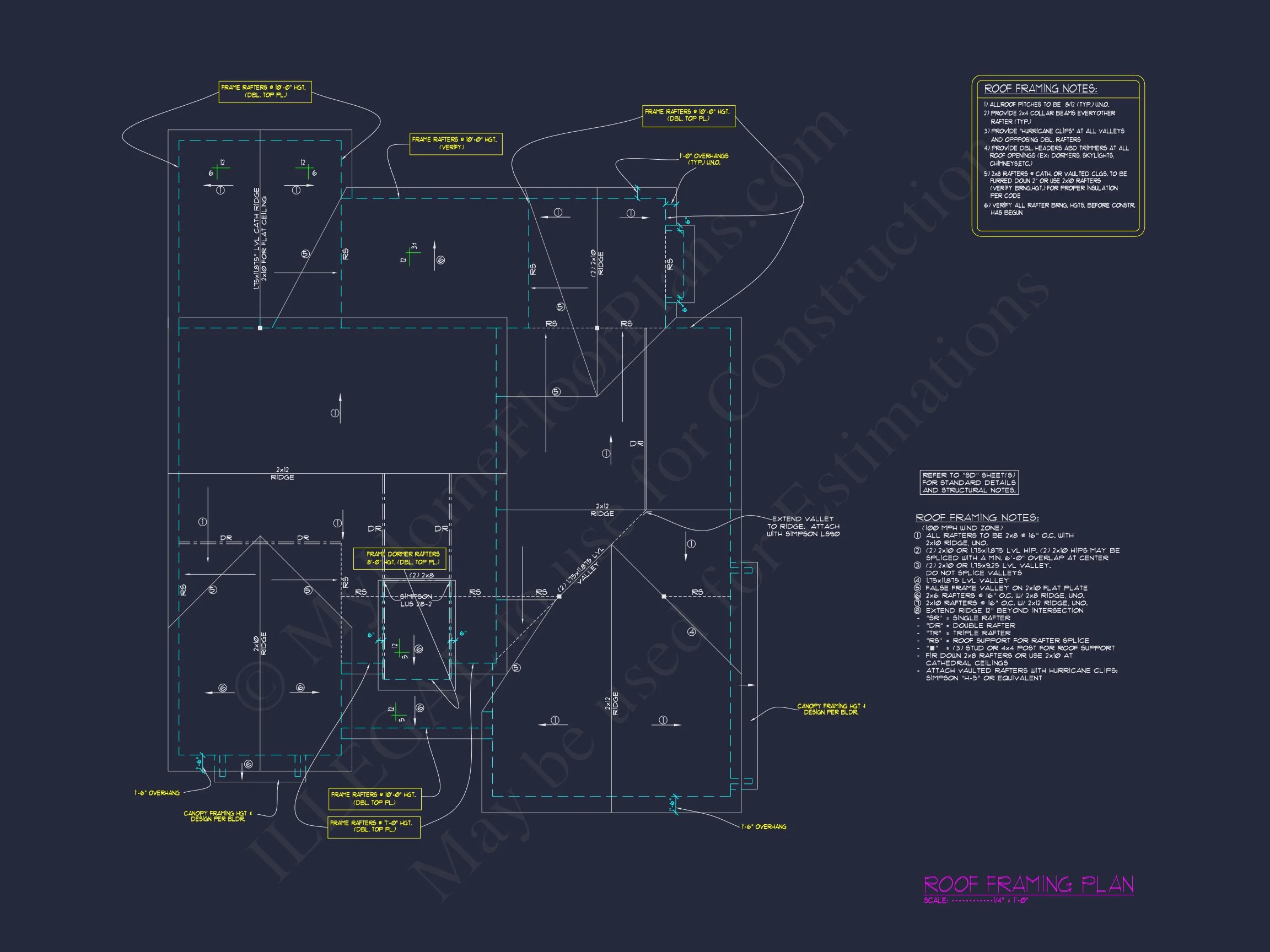 Custom Designed house Plan with CAD Blueprints and Features