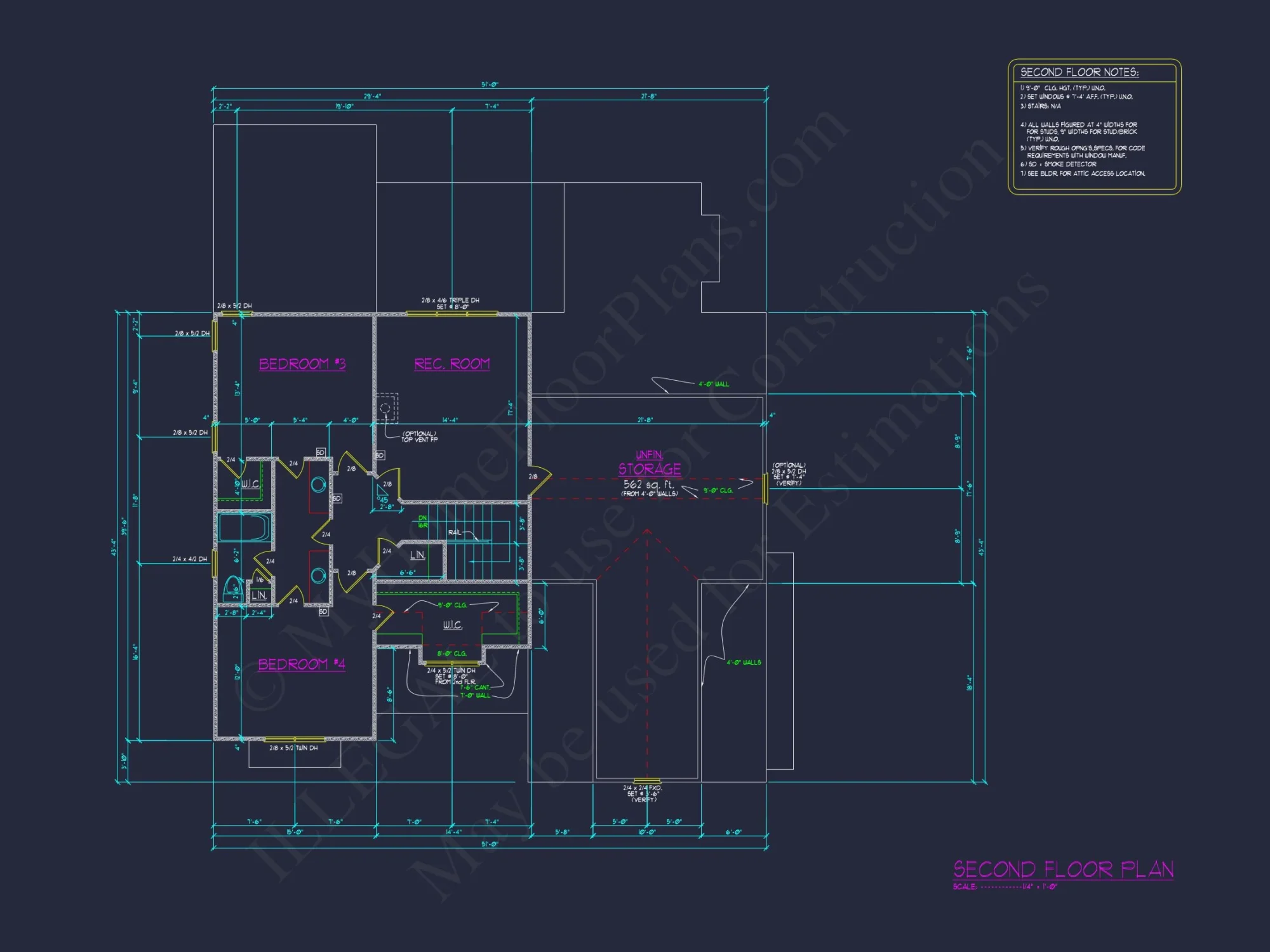 Custom Designed house Plan with CAD Blueprints and Features