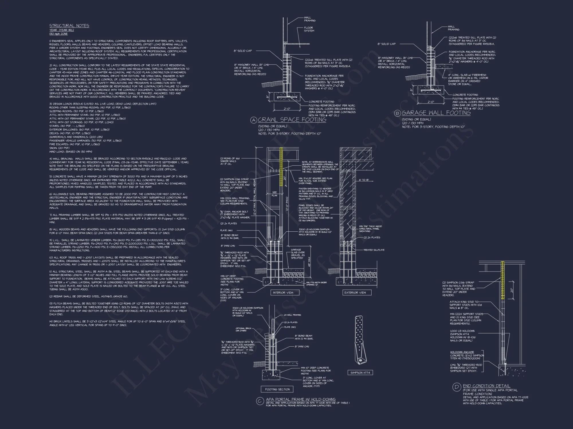 Custom 2-Story house Plan: Architectural CAD Designs & Blueprint