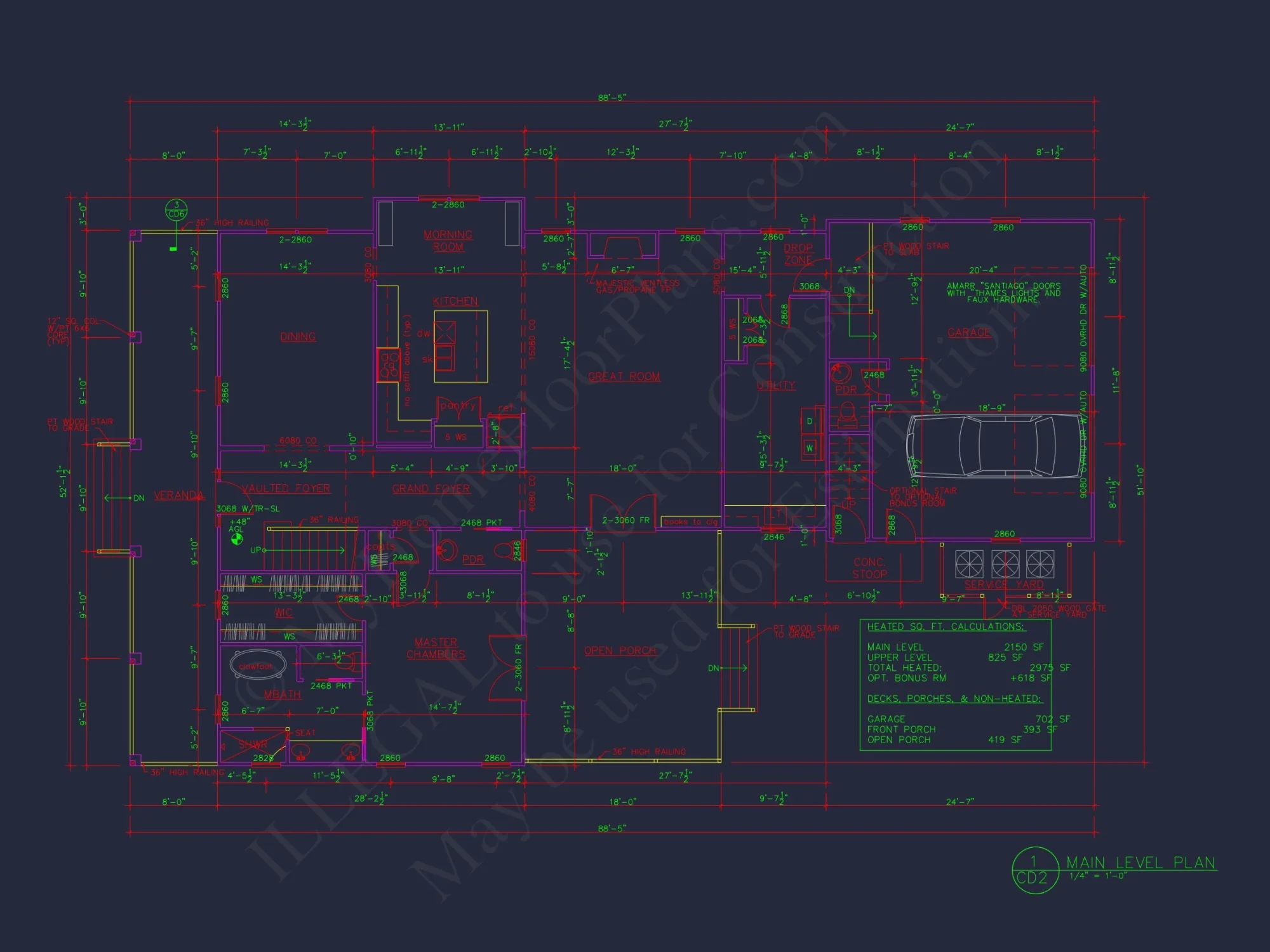 Spacious house Plan with 2 Floors, 3 Bedrooms, and CAD Designs