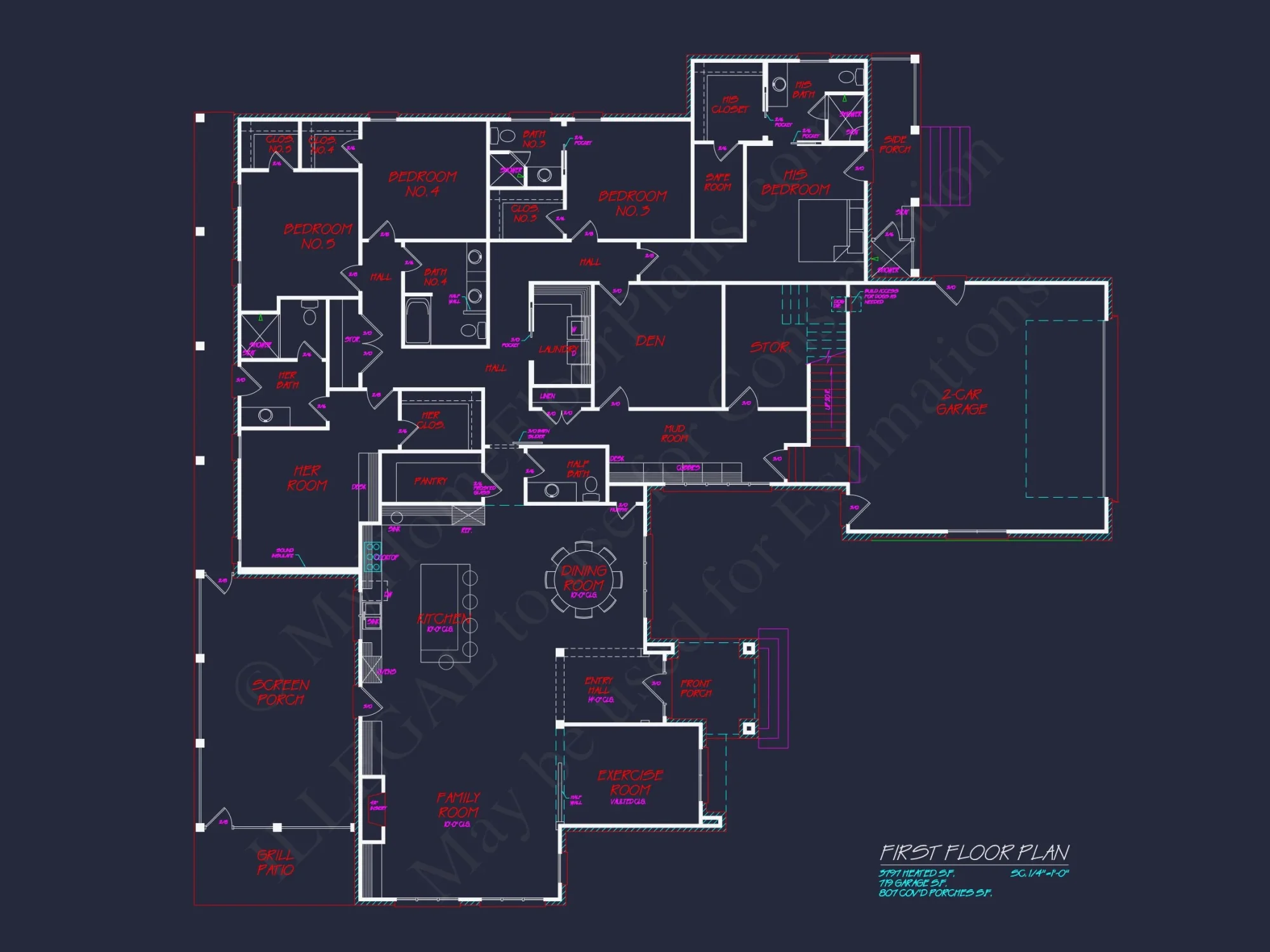 Custom house Plan with Vaulted Ceilings and Ranch Designs