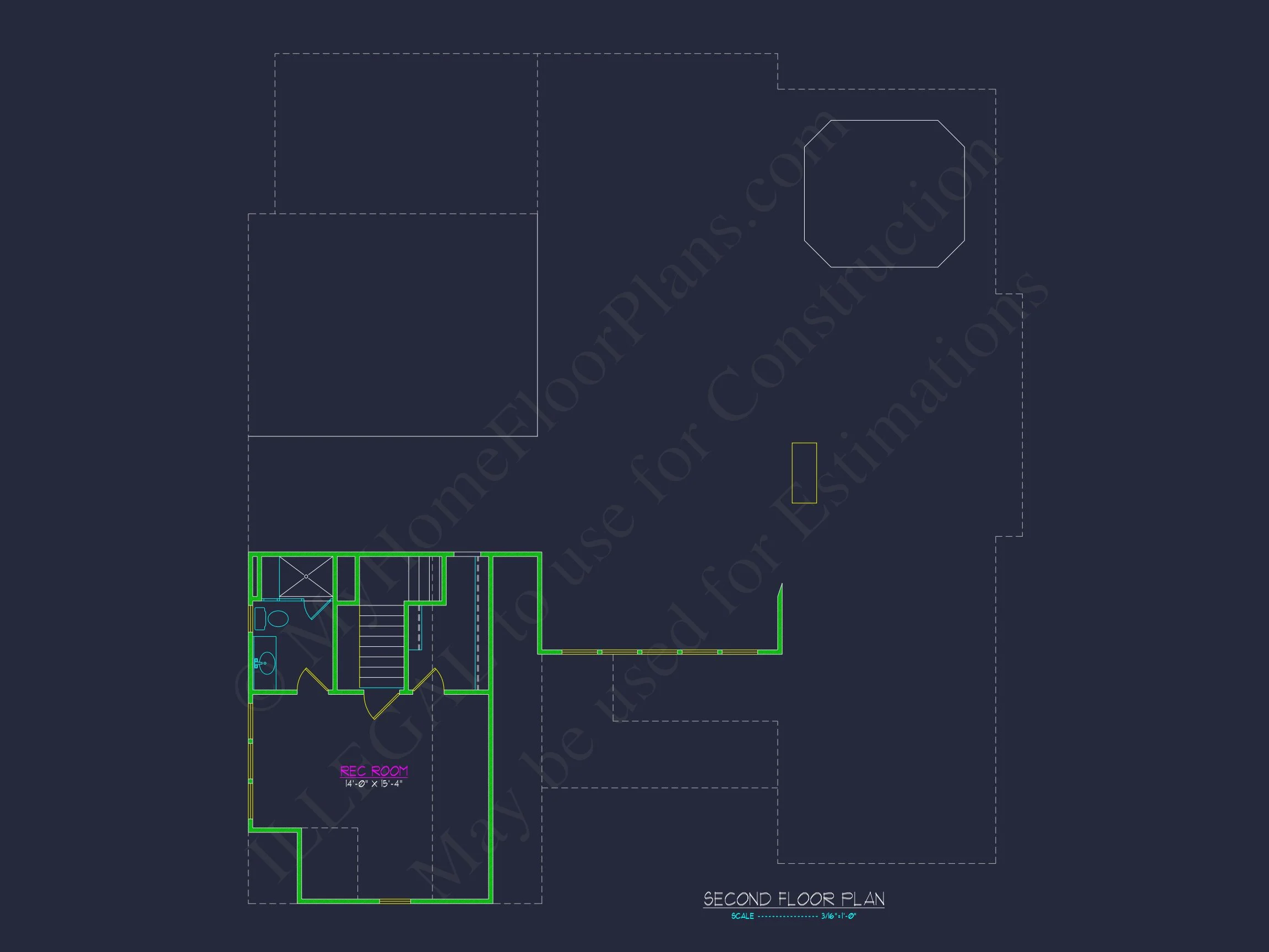 Custom house Plan with 3 Beds, 3.5 Baths, and CAD Designs
