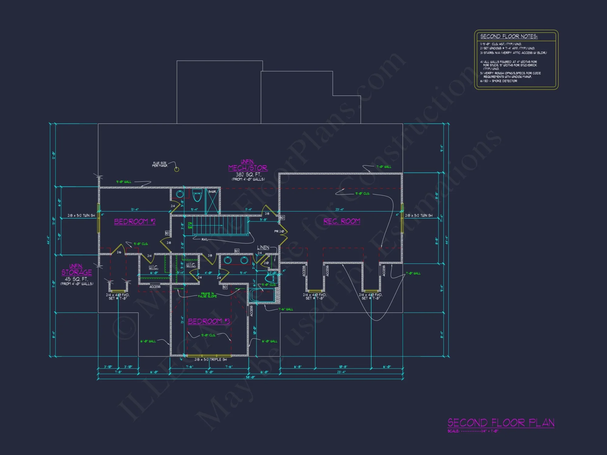 Craftsman house Plan with CAD Blueprint and Floor Designs
