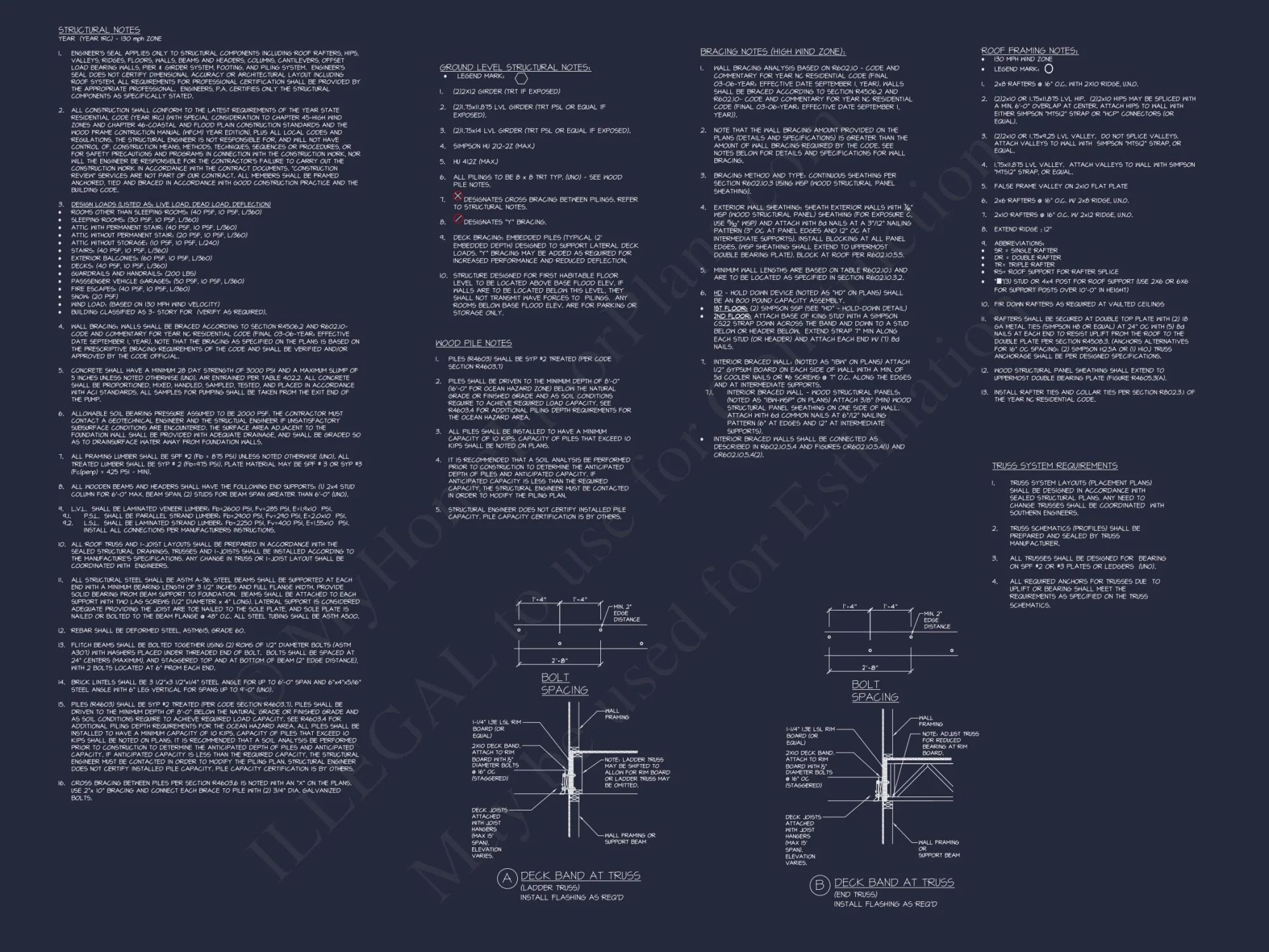Modern Beach house Plan with 3 Floors and CAD Designs