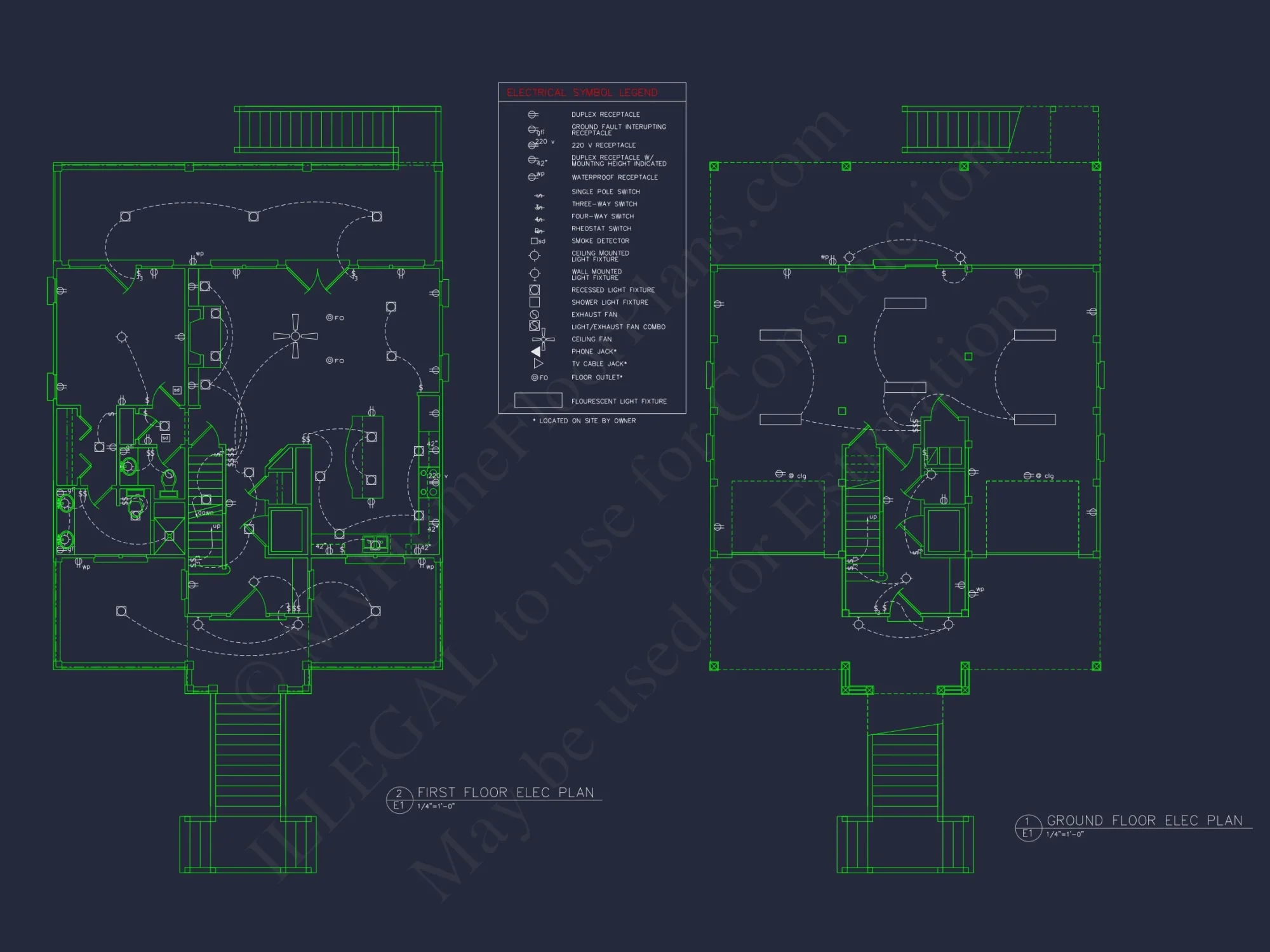 Modern Beach house Plan with 3 Floors and CAD Designs