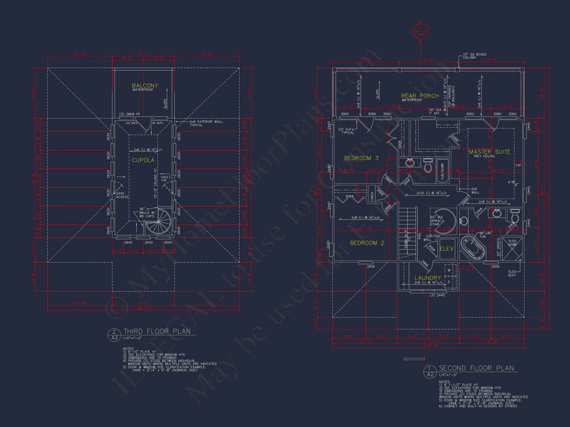 Modern Beach house Plan with 3 Floors and CAD Designs