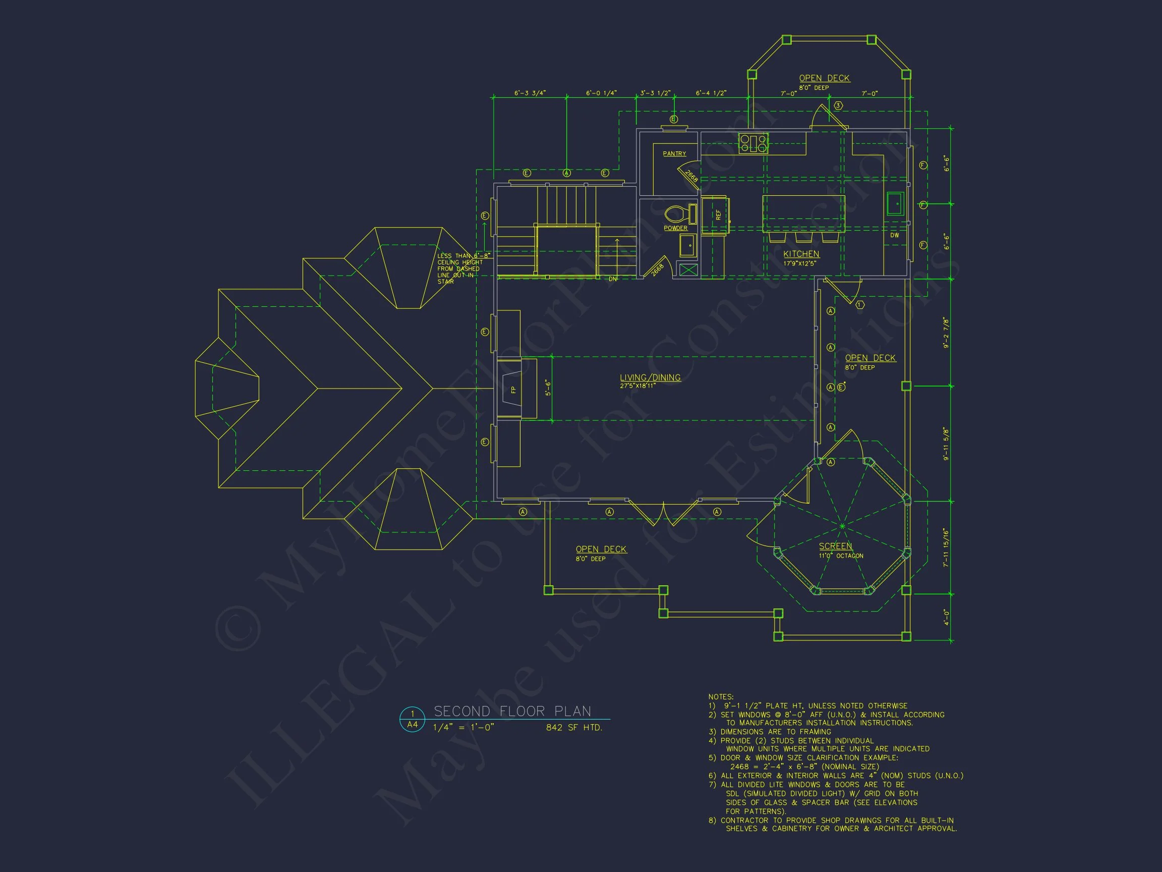 16-1586 HOUSE PLAN - Exquisite 2-Story House Plan with 3 Bedrooms & Coastal Charm 9 Exquisite 2-Story house Plan with 3 Bedrooms & Coastal Charm