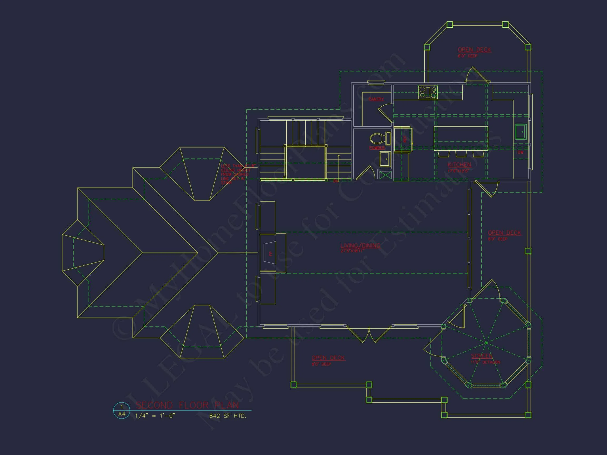 16-1586 HOUSE PLAN - Exquisite 2-Story House Plan with 3 Bedrooms & Coastal Charm 6 Exquisite 2-Story house Plan with 3 Bedrooms & Coastal Charm