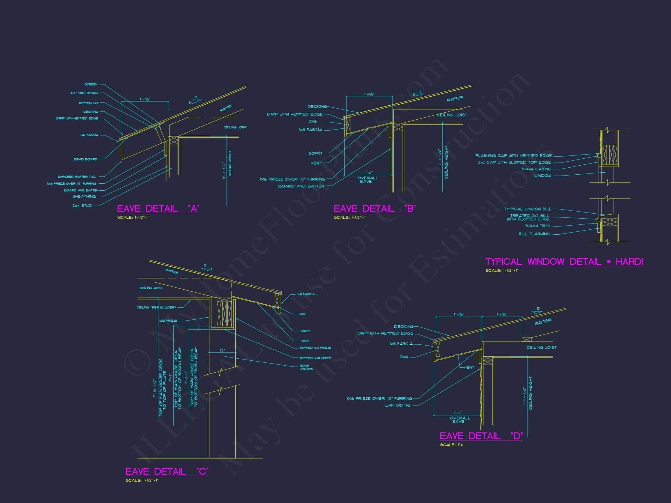 16-1581 HOUSE PLAN - Effortless Rustic Craftsman House Plan – Floor Designs & CAD 20 Effortless Rustic Craftsman house Plan – Floor Designs & CAD