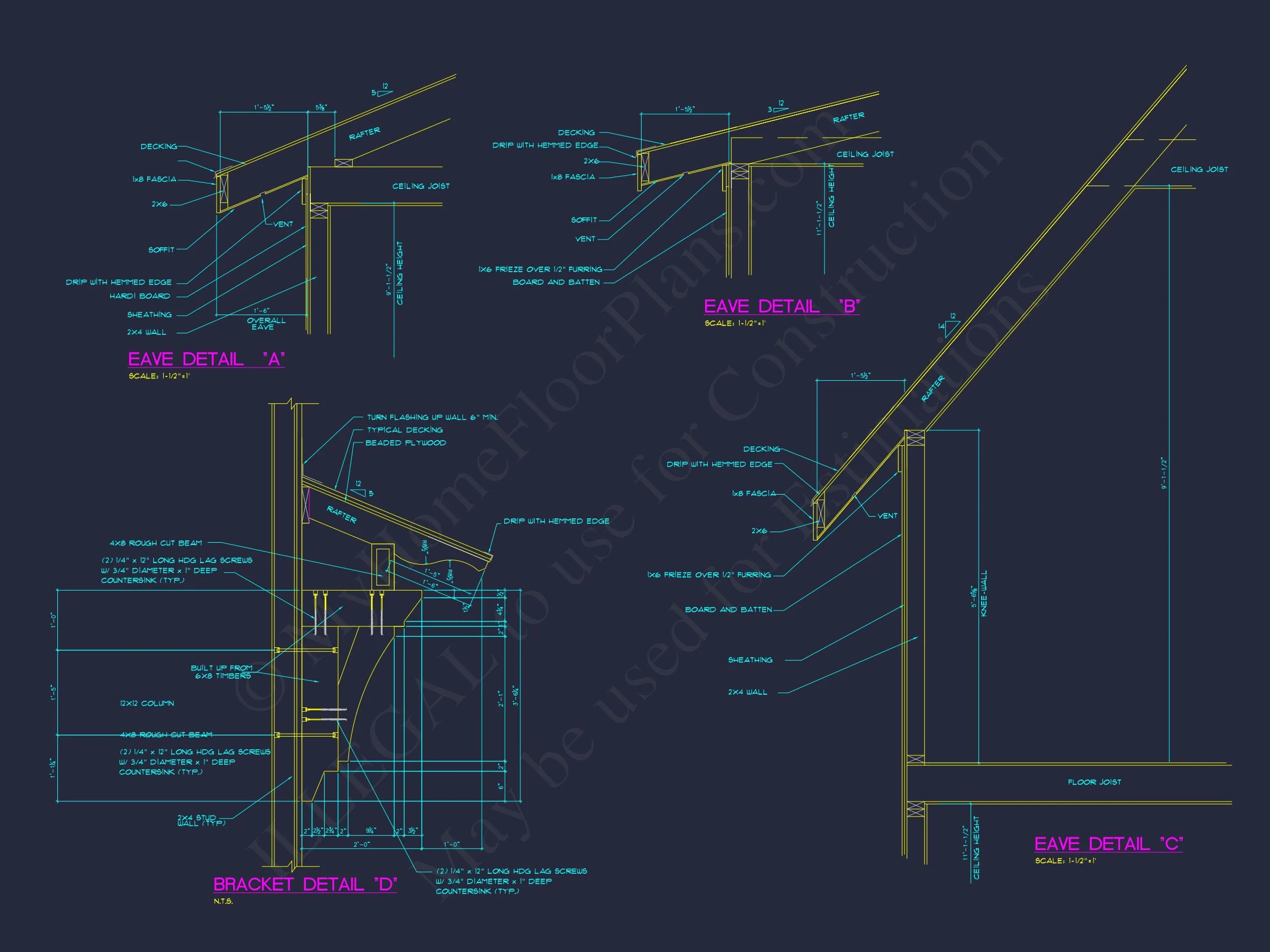 16-1581 HOUSE PLAN - Effortless Rustic Craftsman House Plan – Floor Designs & CAD 16 Effortless Rustic Craftsman house Plan – Floor Designs & CAD