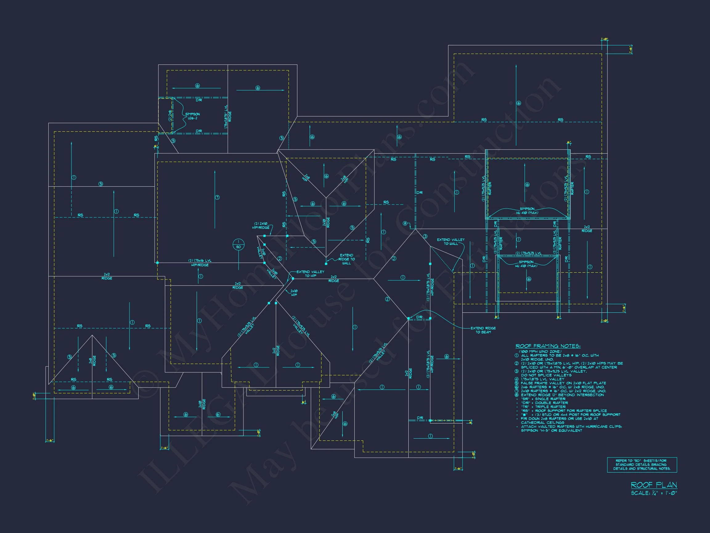16-1581 HOUSE PLAN - Effortless Rustic Craftsman House Plan – Floor Designs & CAD 14 Effortless Rustic Craftsman house Plan – Floor Designs & CAD