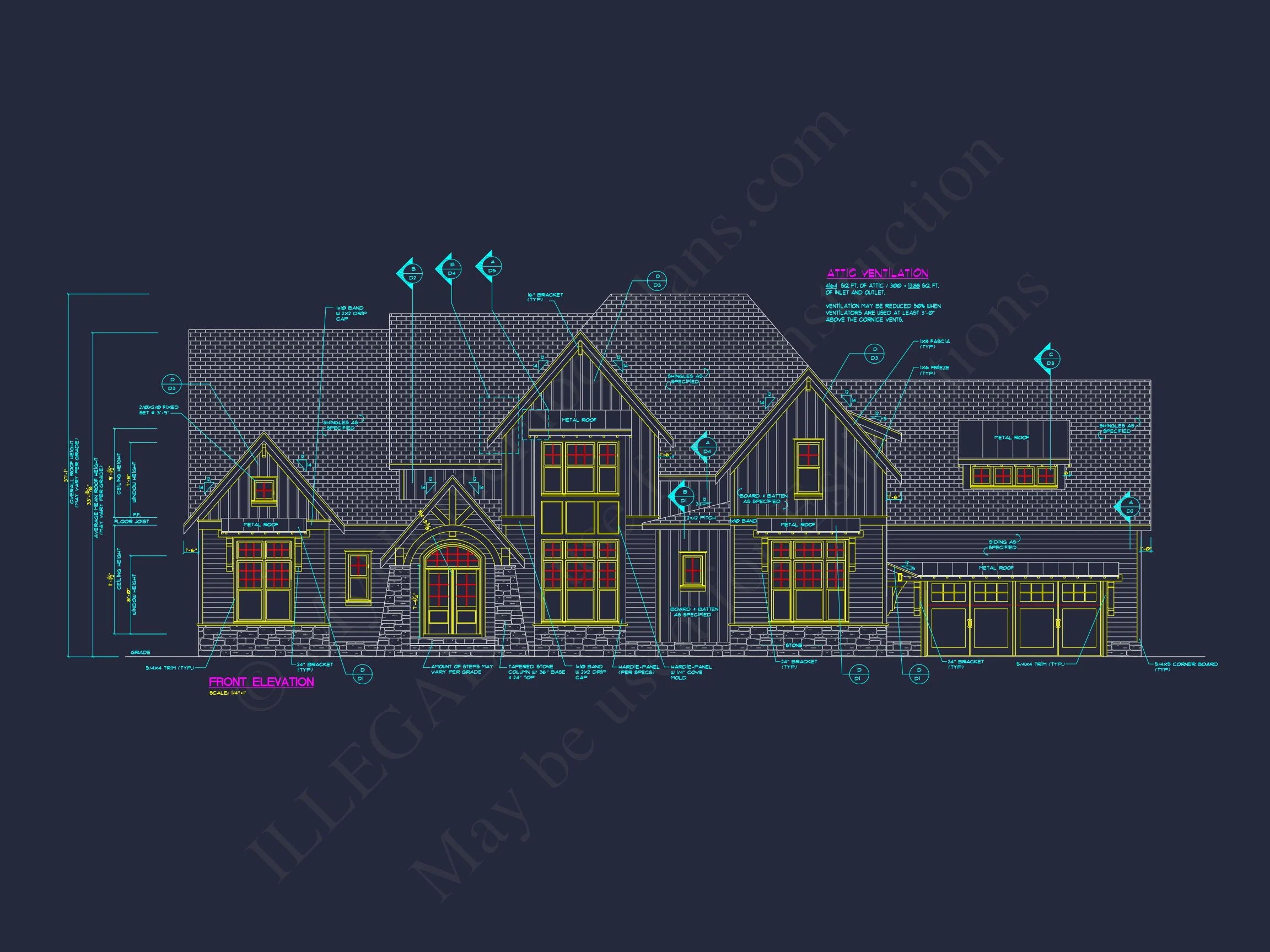 16-1581 HOUSE PLAN - Effortless Rustic Craftsman House Plan – Floor Designs & CAD 3 Effortless Rustic Craftsman house Plan – Floor Designs & CAD
