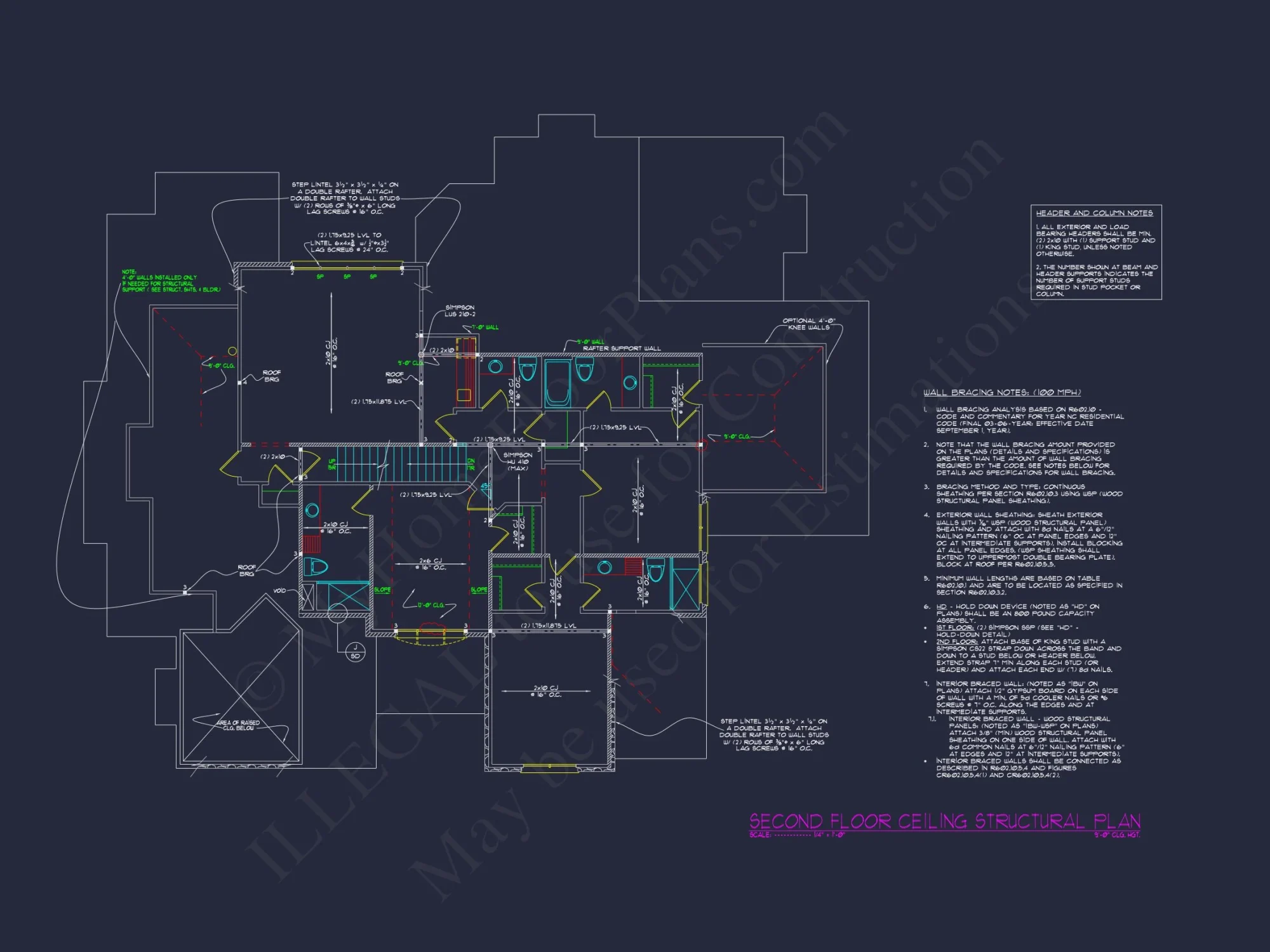 Luxurious house Plan with Detailed Blueprint Designs