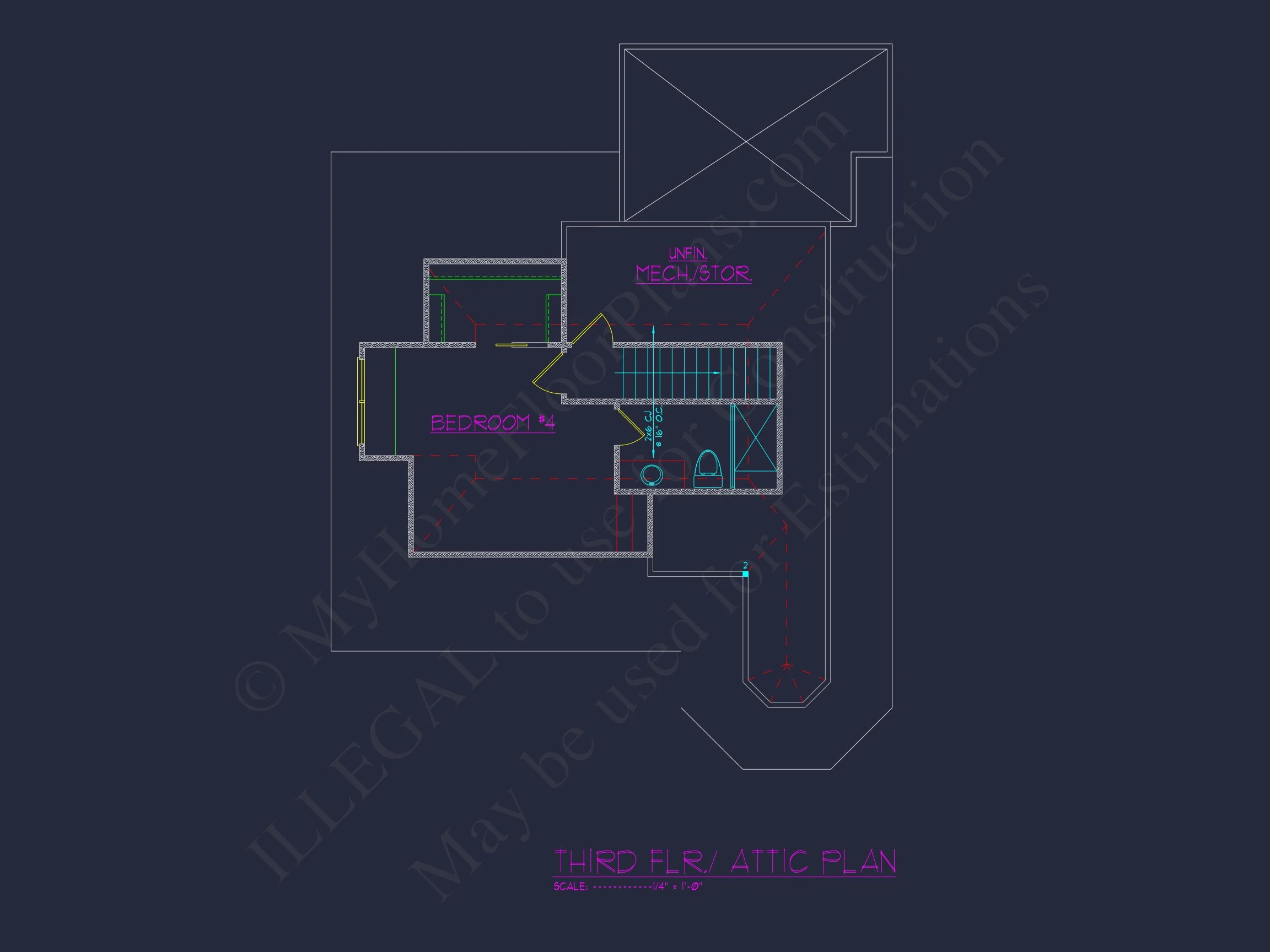 16-1548 HOUSE PLAN - Dream House Architecture Plan with 3D Blueprint Designs 7 Dream house Architecture Plan with 3D Blueprint Designs