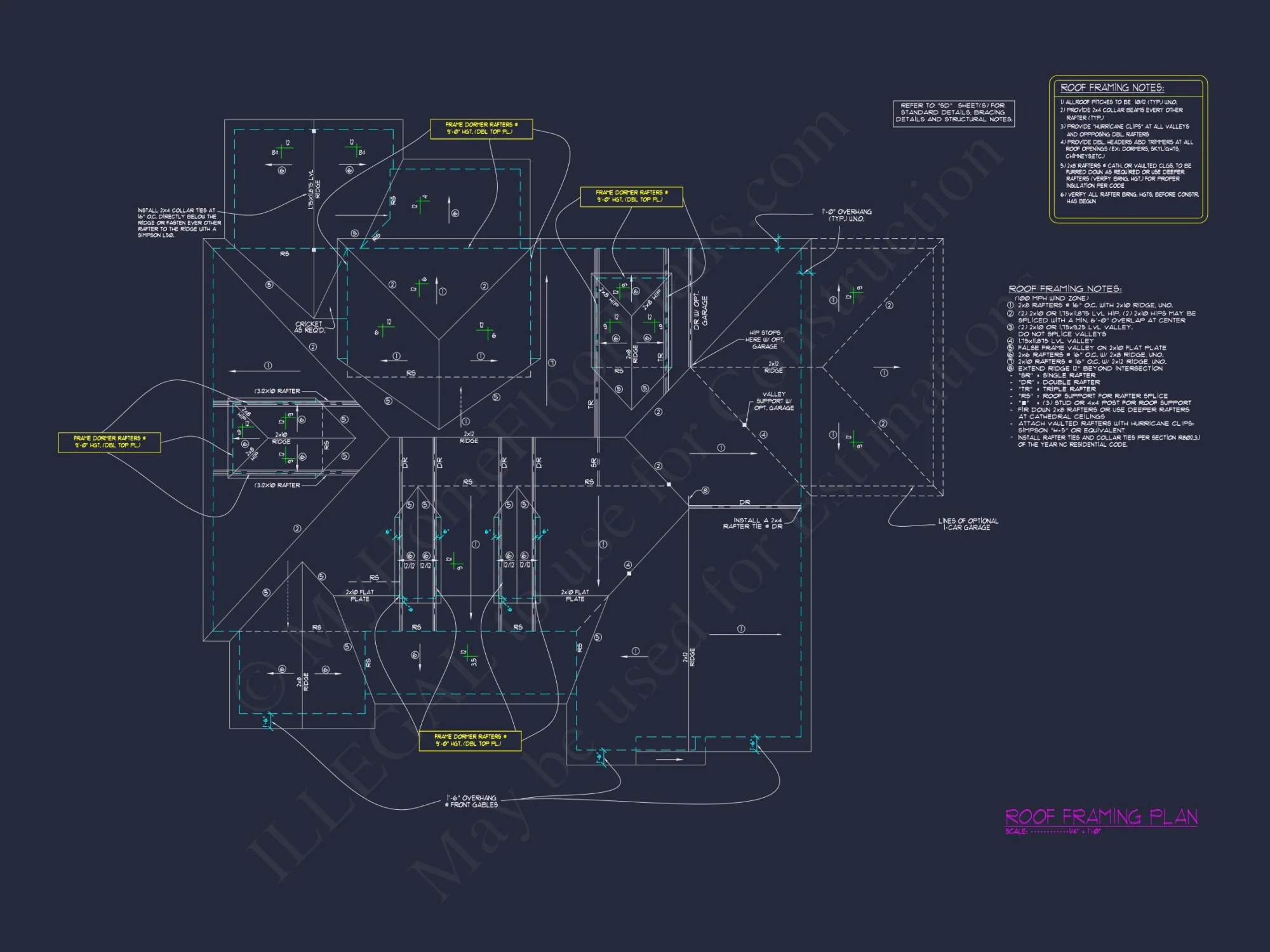Modern Craftsman house Plan with Spacious Floor Plans and CAD Designs