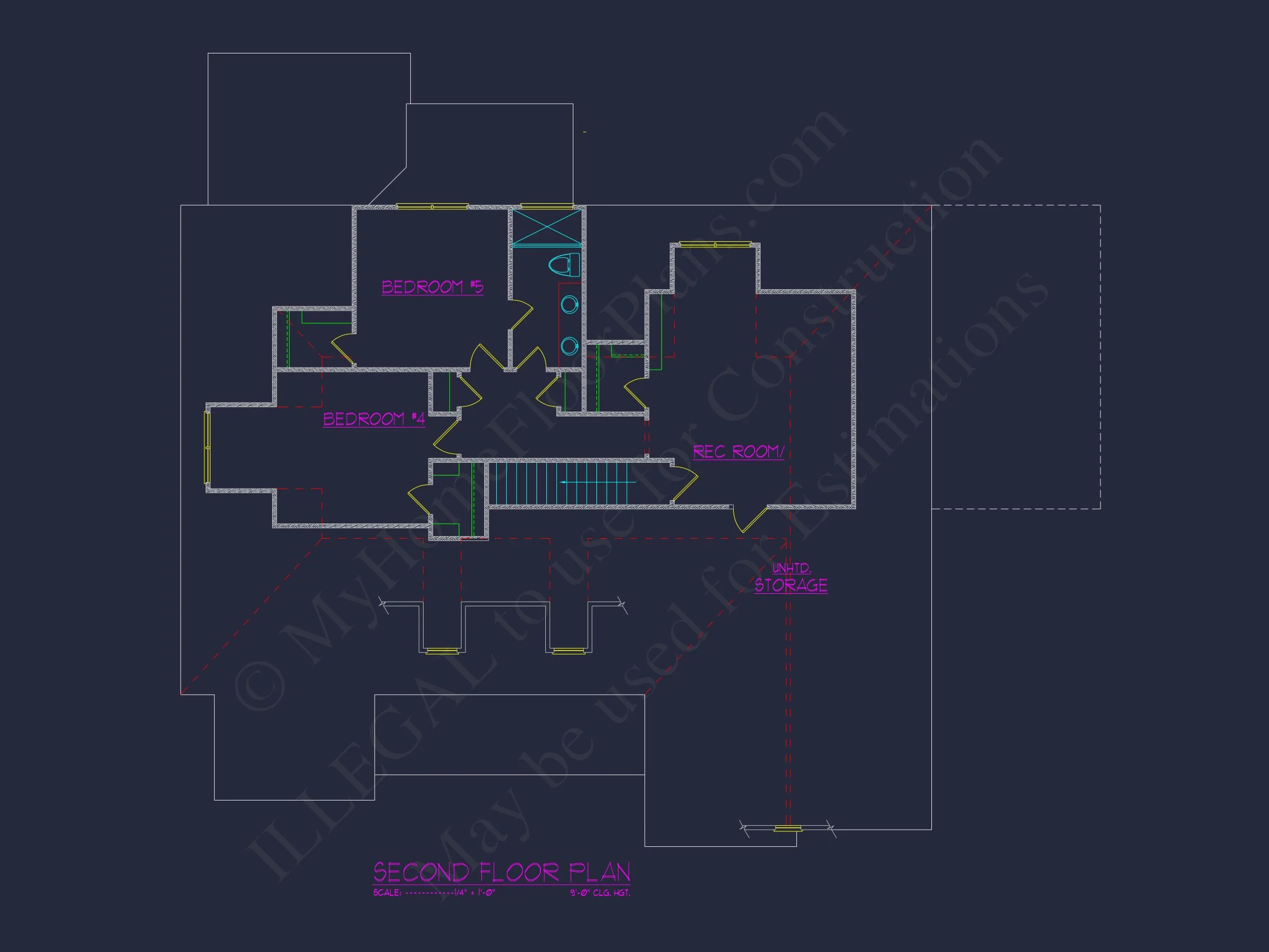Modern Craftsman house Plan with Spacious Floor Plans and CAD Designs