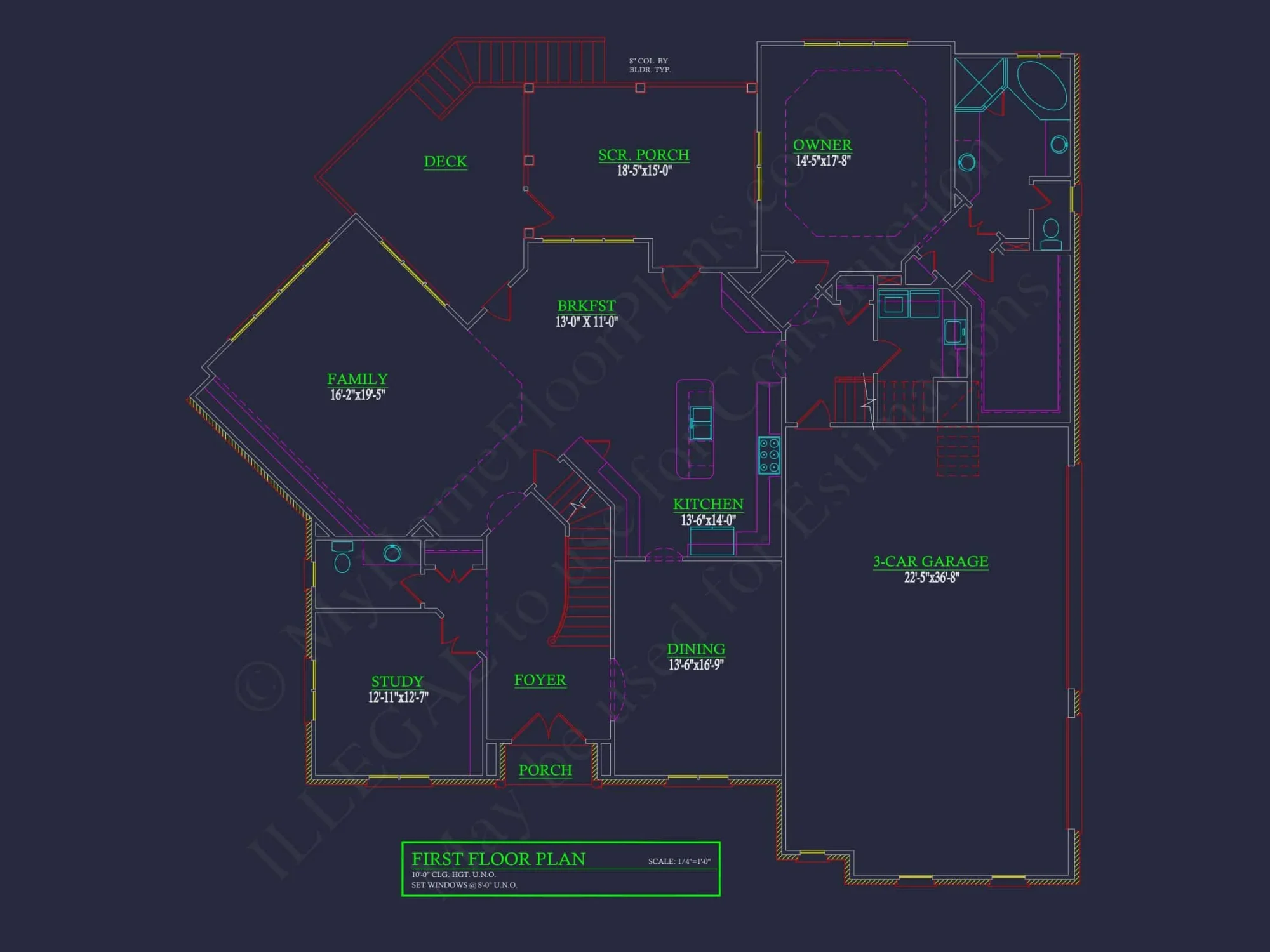 Elegant and Spacious house Plan with 4 Bedrooms and Open Designs