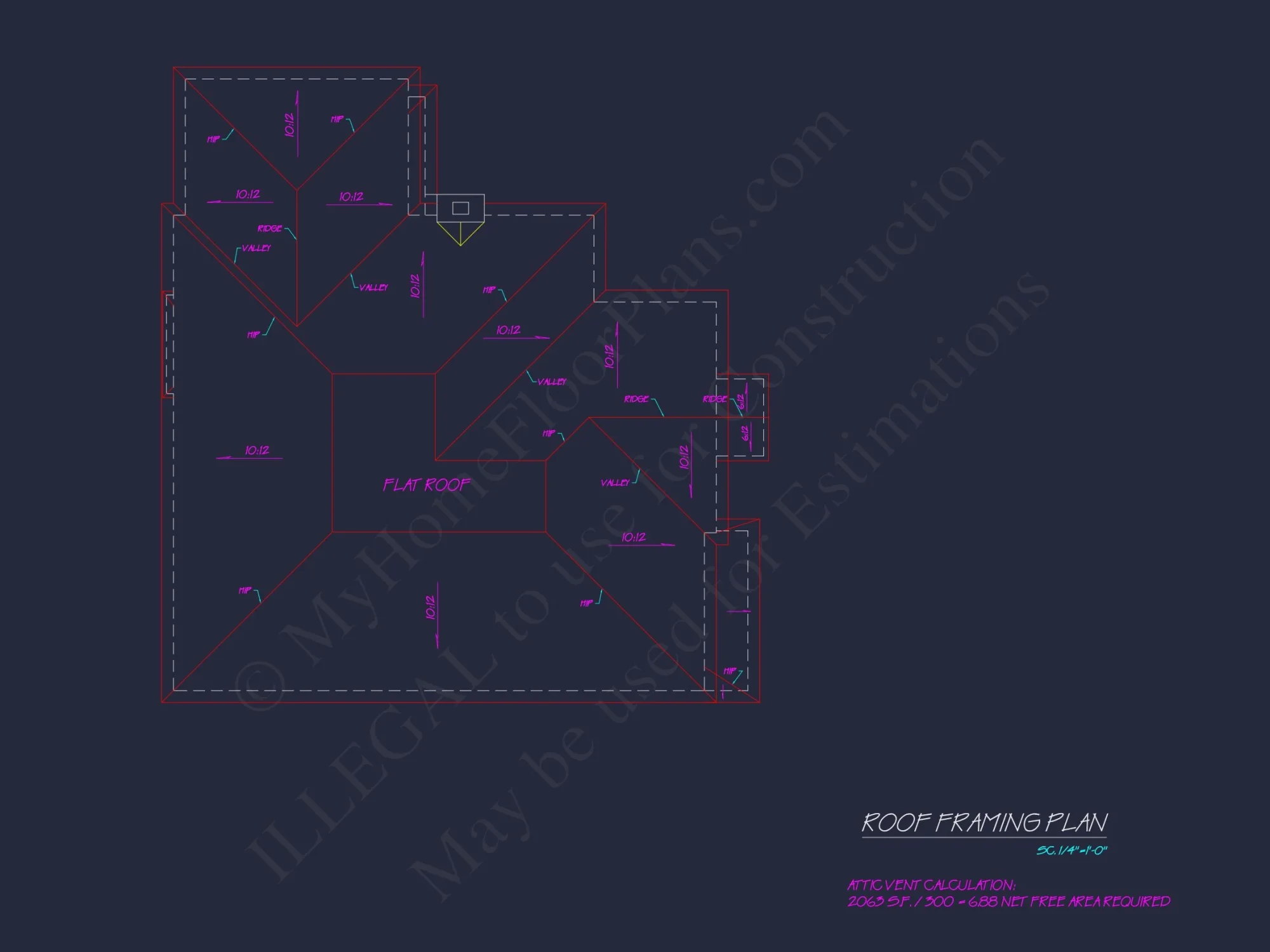 Colonial Revival house Plan