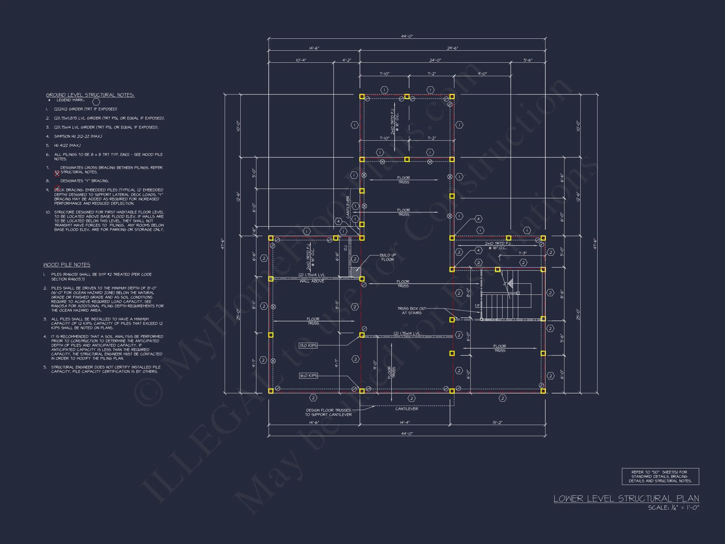 Modern Coastal house Plan with Stunning Open Floor Designs