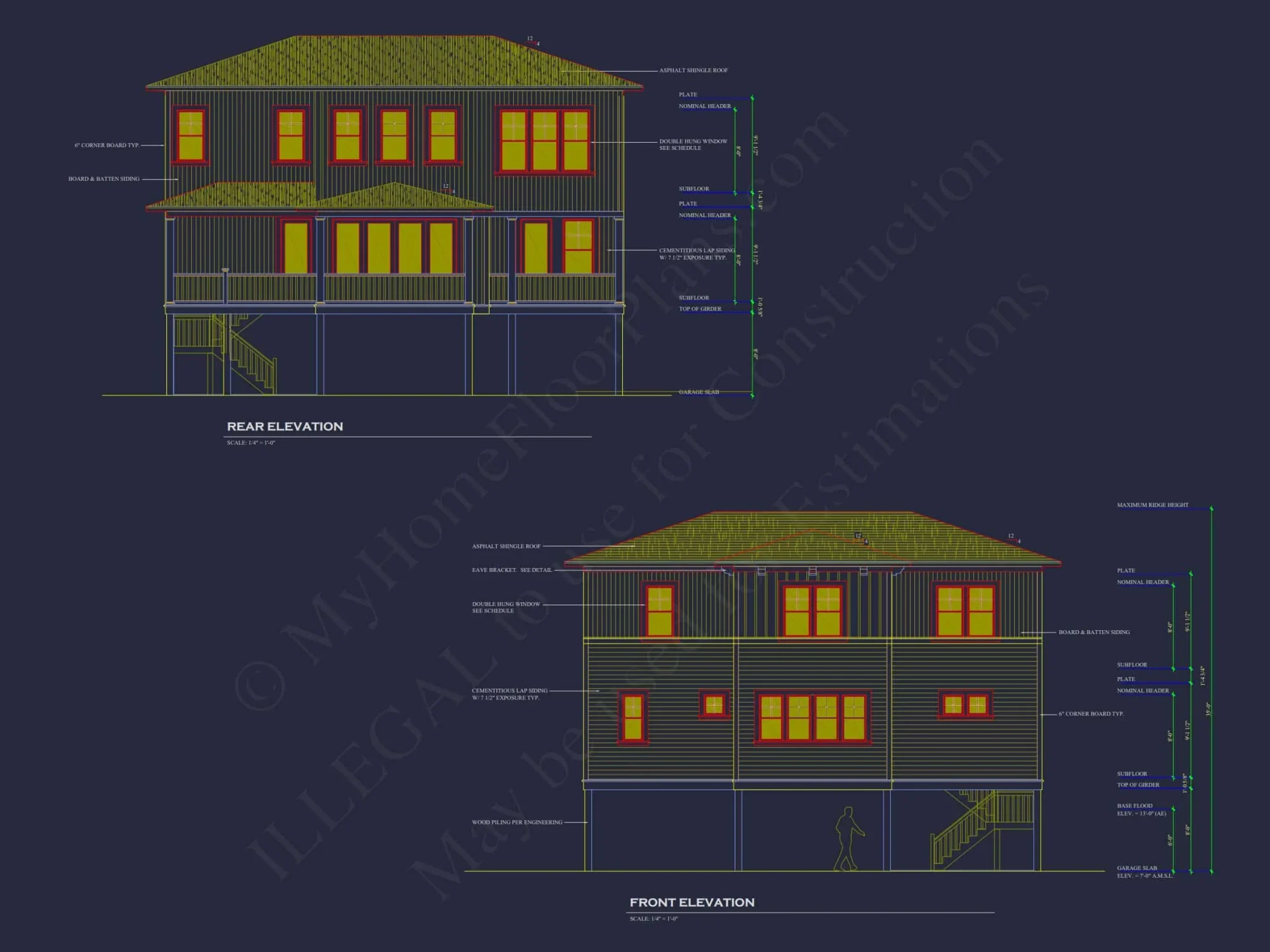Modern Coastal house Plan with Stunning Open Floor Designs