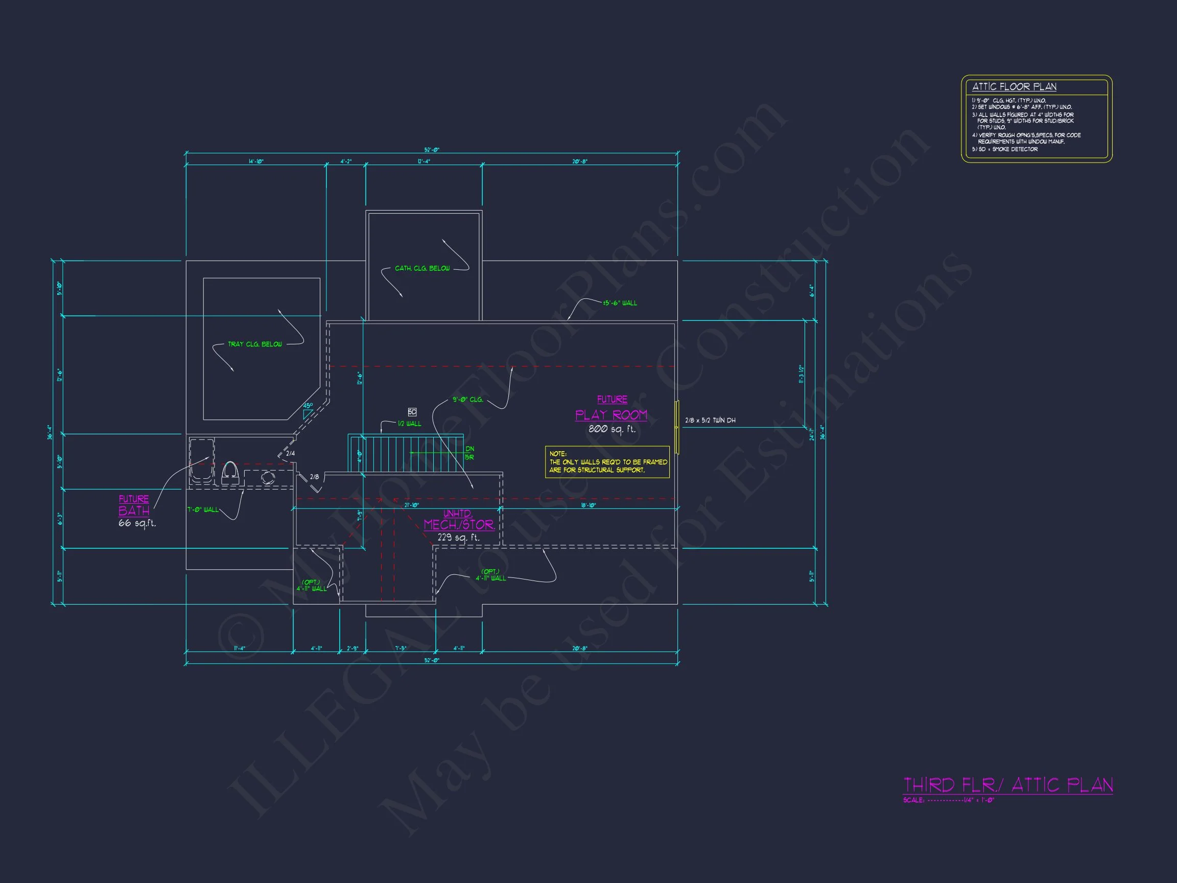 16-1481 HOUSE PLAN - Elegant 2.5 Story House Plan with Spacious CAD Designs 10 Elegant 2.5 Story house Plan with Spacious CAD Designs