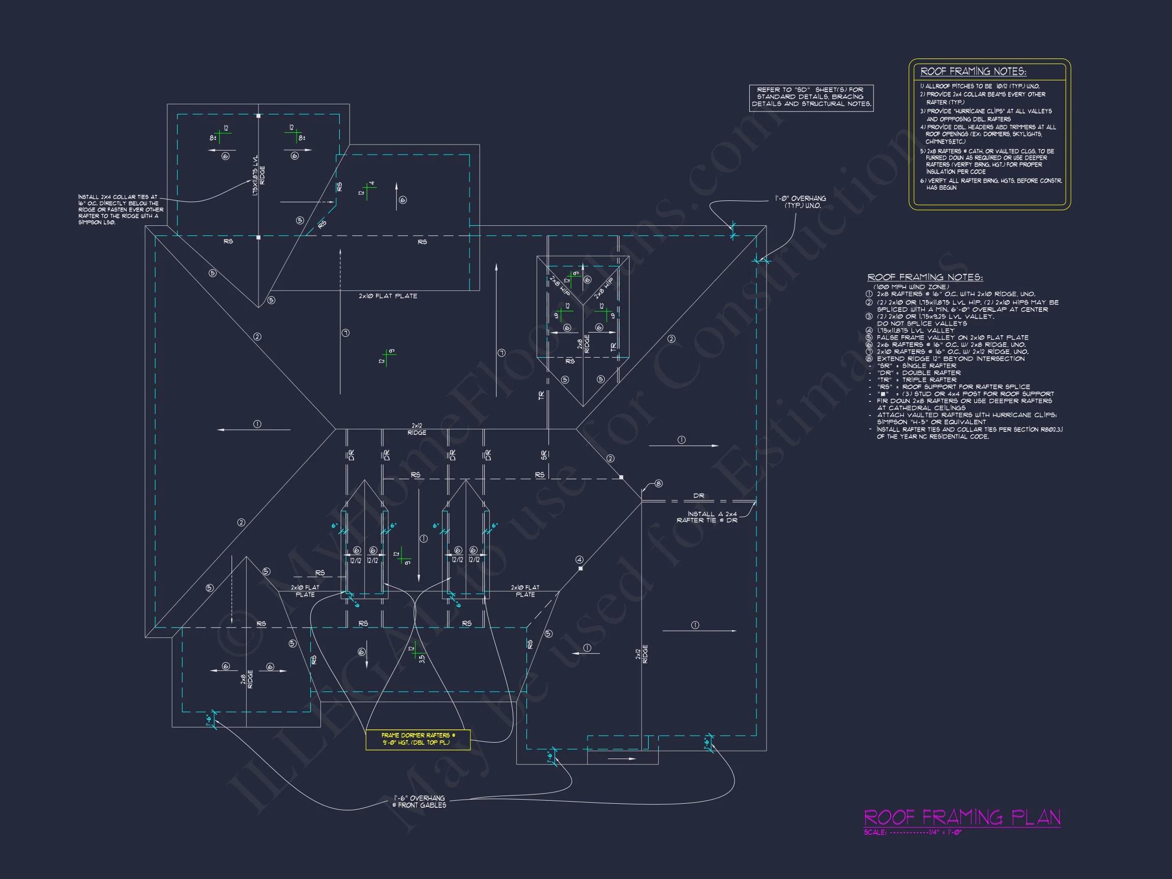 16-1440 HOUSE PLAN - Craftsman House Plan with Spacious Floor Designs & CAD Files 10 Craftsman house Plan with Spacious Floor Designs & CAD Files