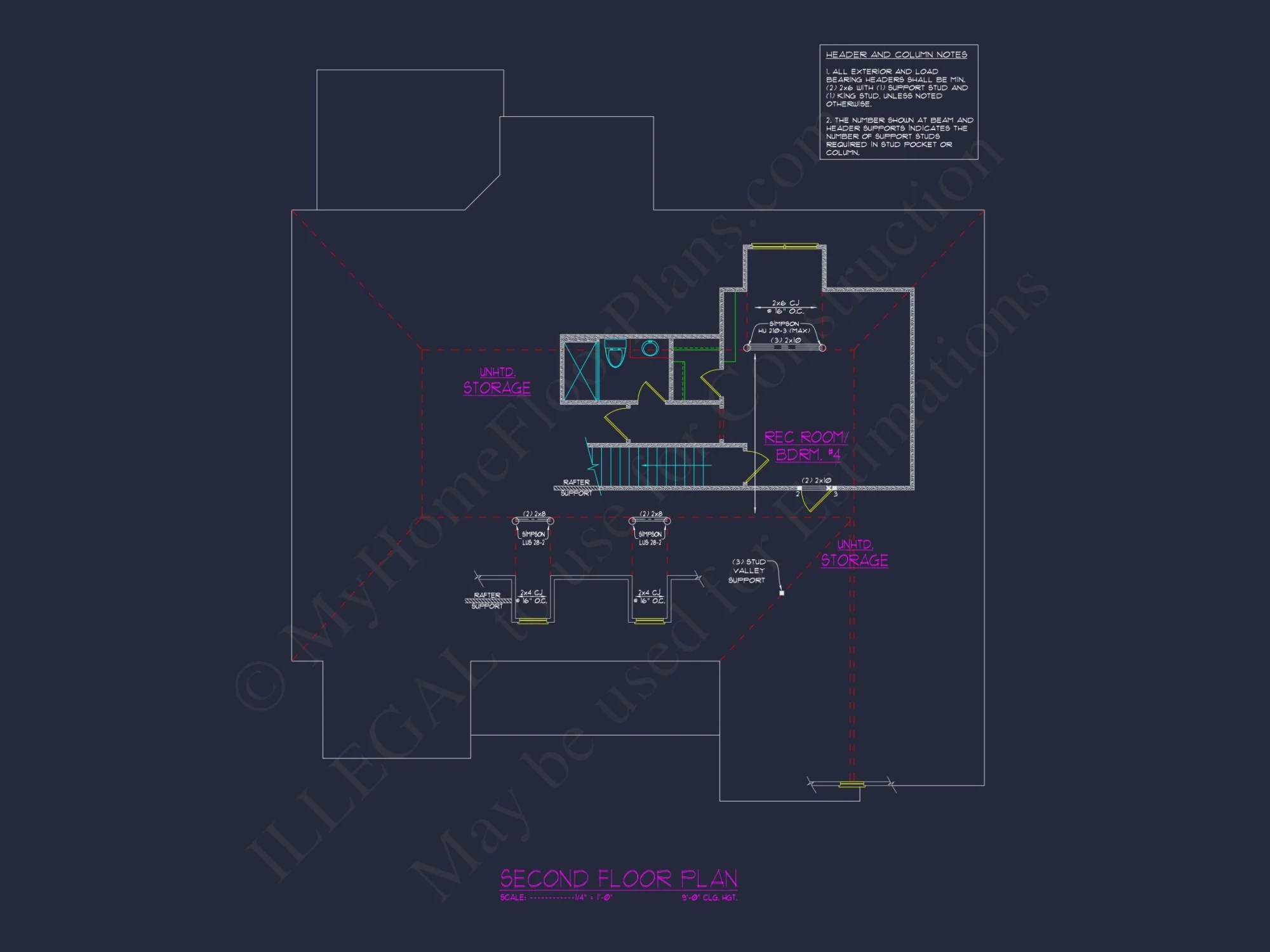 Craftsman house Plan with Spacious Floor Designs & CAD Files