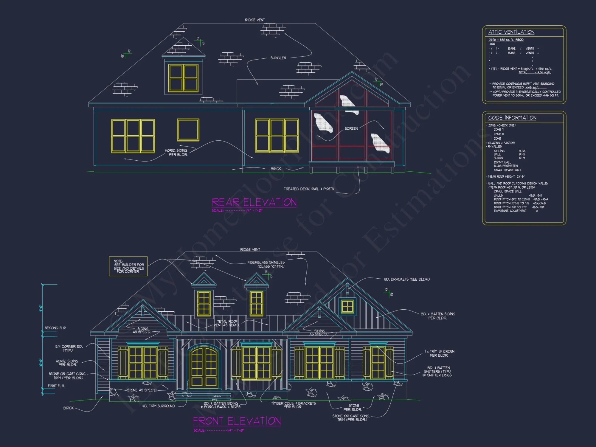 Craftsman house Plan with Spacious Floor Designs & CAD Files