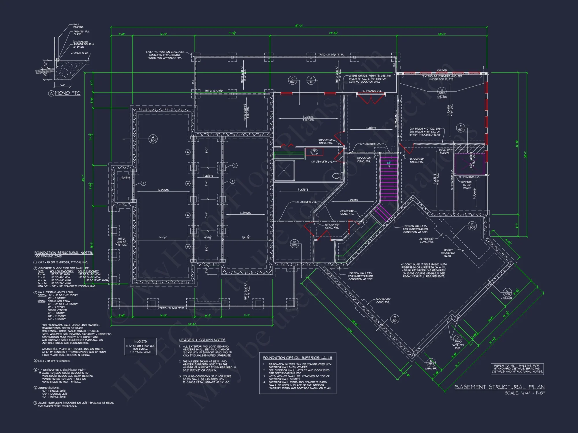 Spacious house Plan with Angled Garage and Modern Blueprint