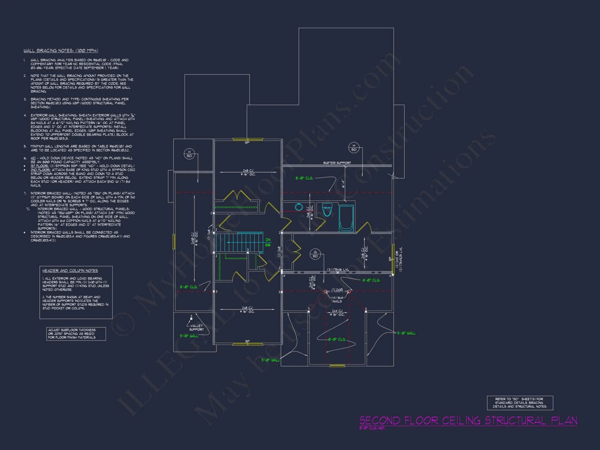 Custom house Plan with Floor Designs, Blueprint & Architecture