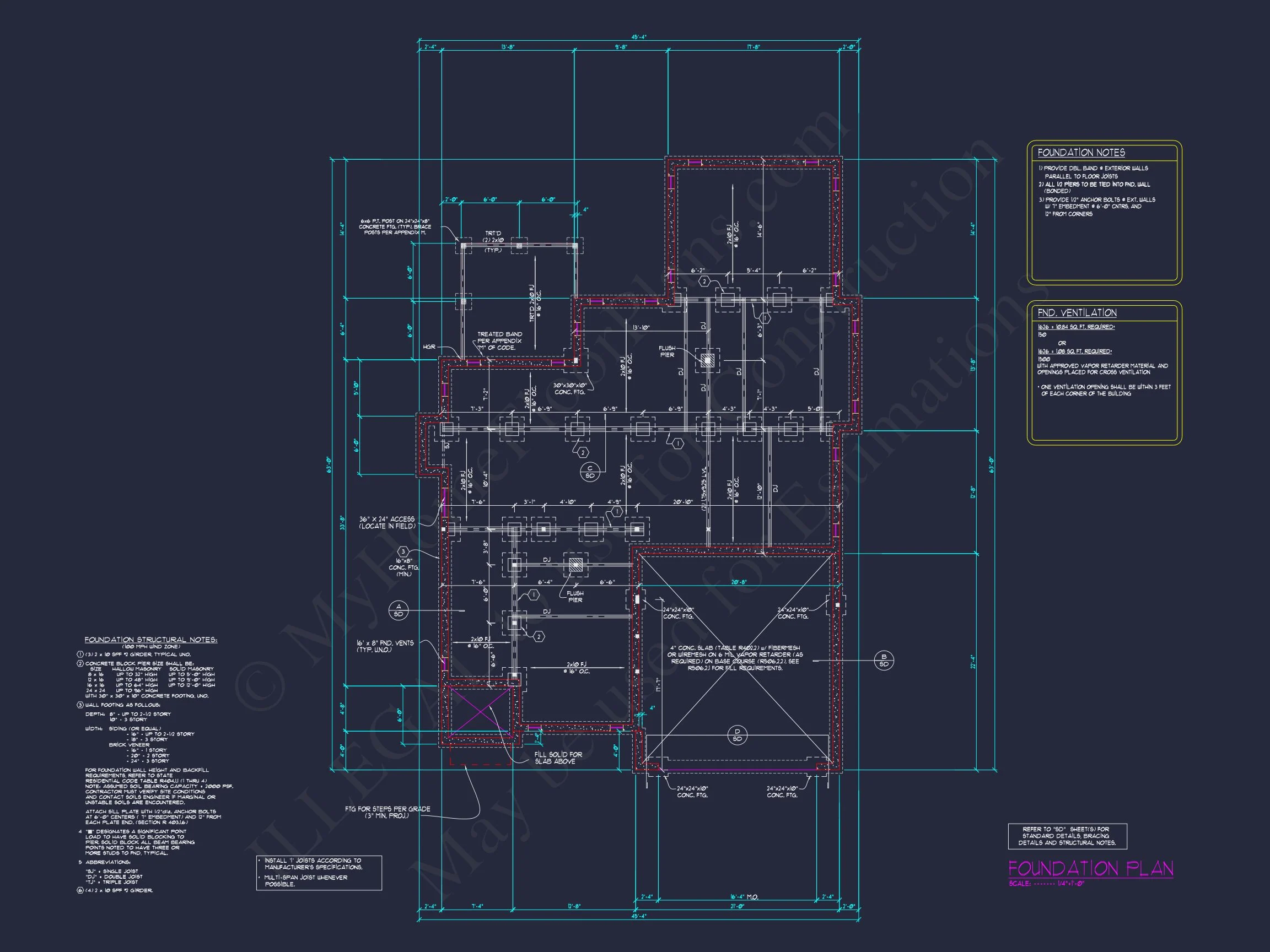 Custom house Plan with Floor Designs, Blueprint & Architecture
