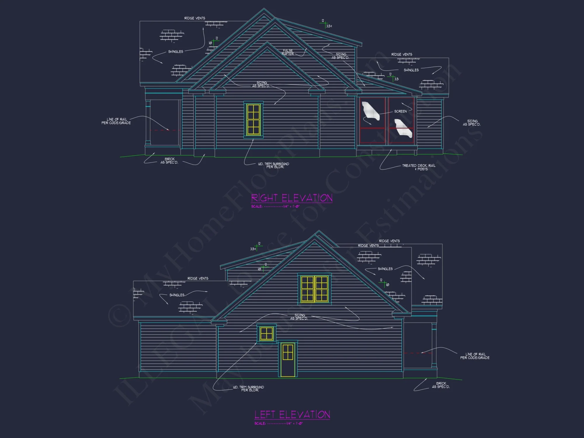 Traditional Craftsman house Plan with Spacious Floor Designs