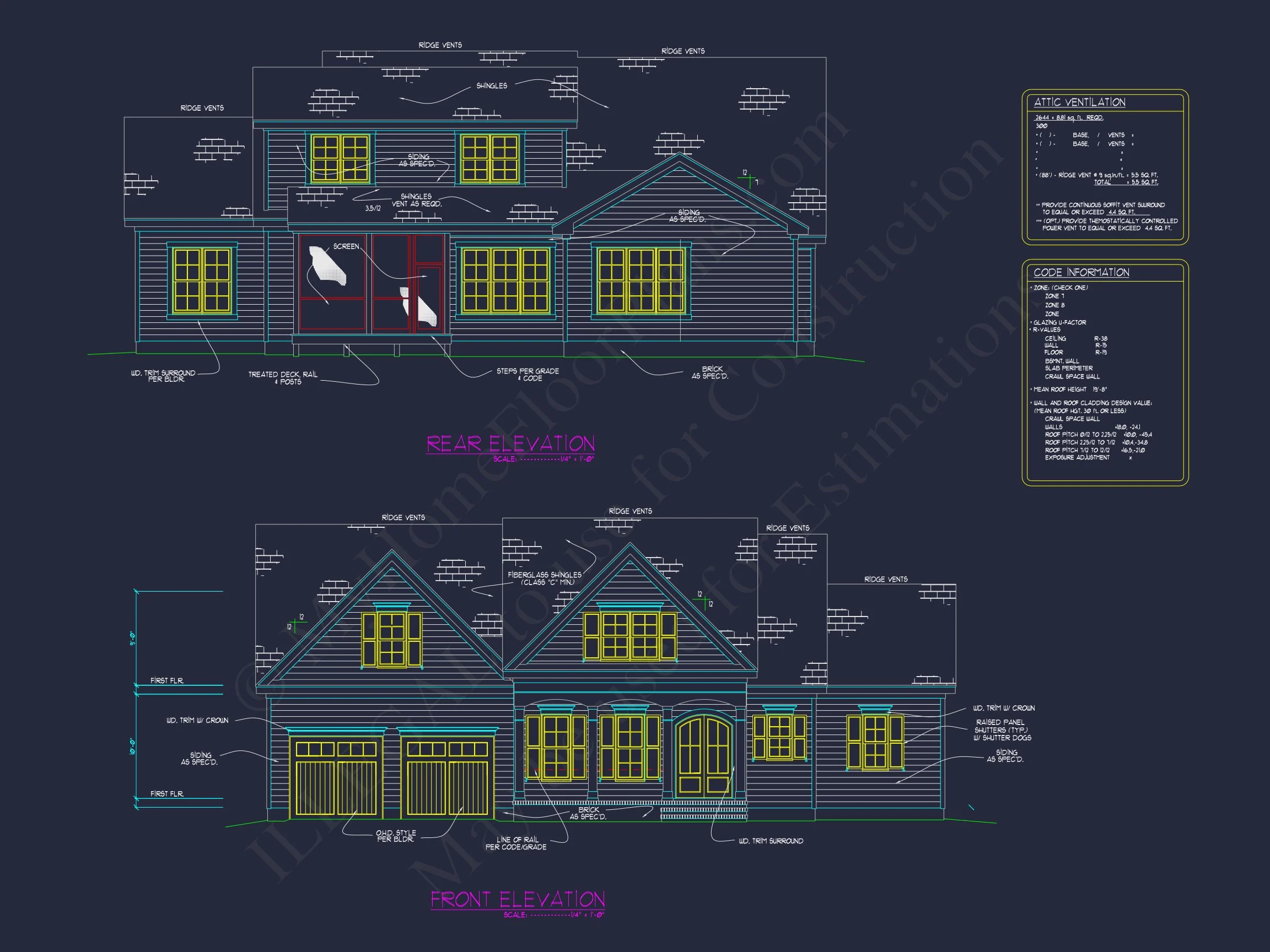 Traditional Craftsman house Plan with Spacious Floor Designs