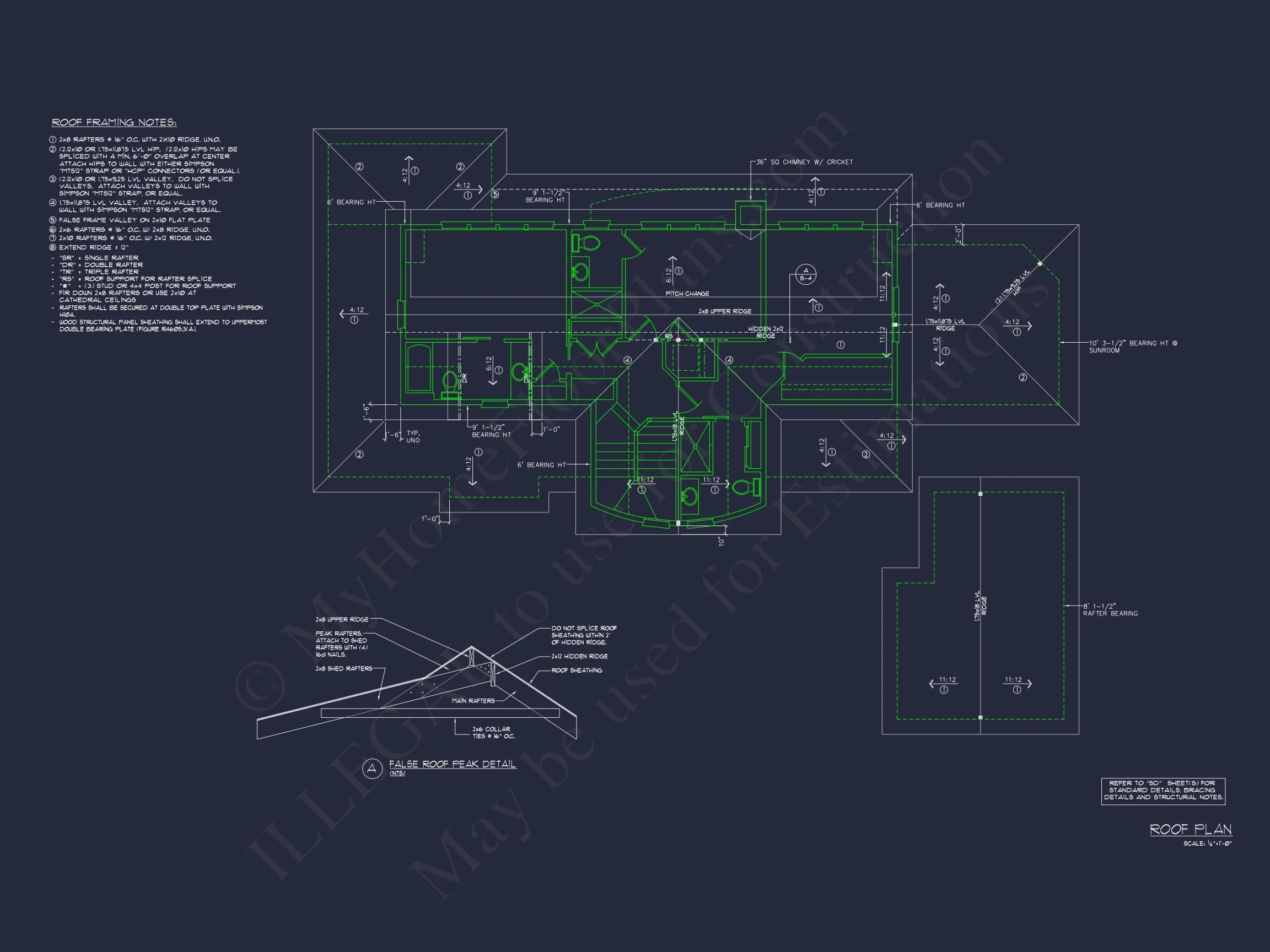 Beach house Plan With 4 Bedrooms, Open Floor Plan & Cart Garage