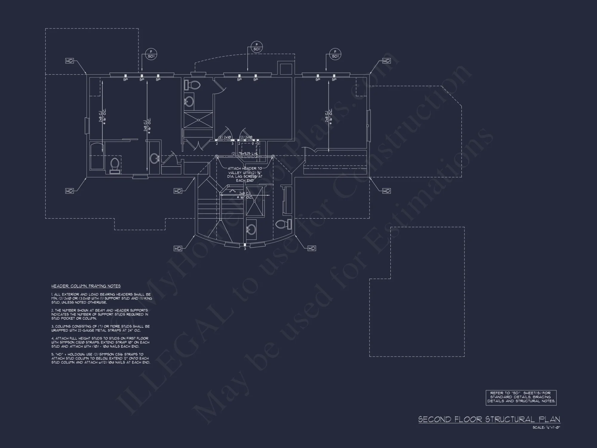 Beach house Plan With 4 Bedrooms, Open Floor Plan & Cart Garage