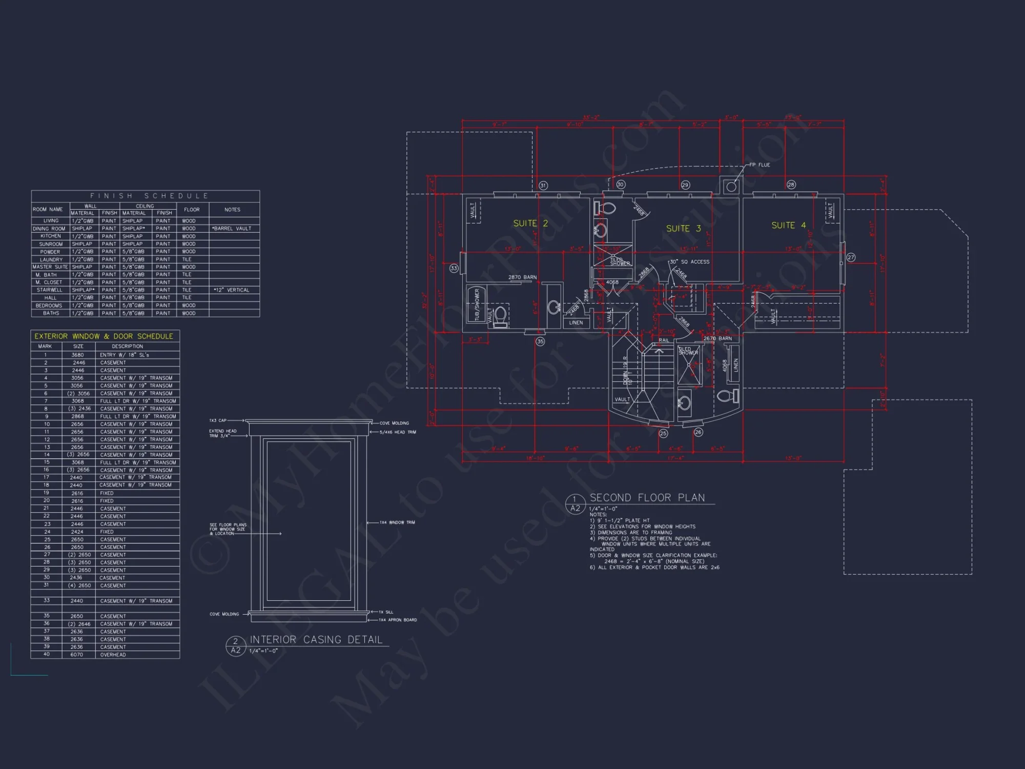 Beach house Plan With 4 Bedrooms, Open Floor Plan & Cart Garage