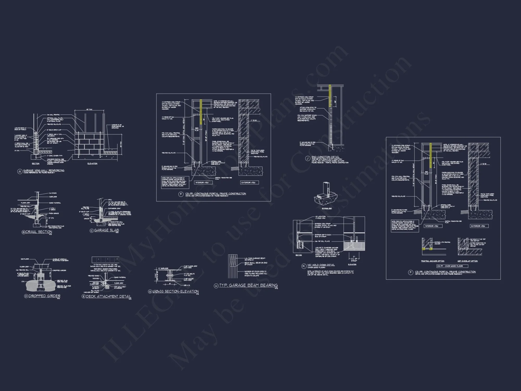 Custom house Plan with 2 Floors, 3 Bedrooms, CAD Designs