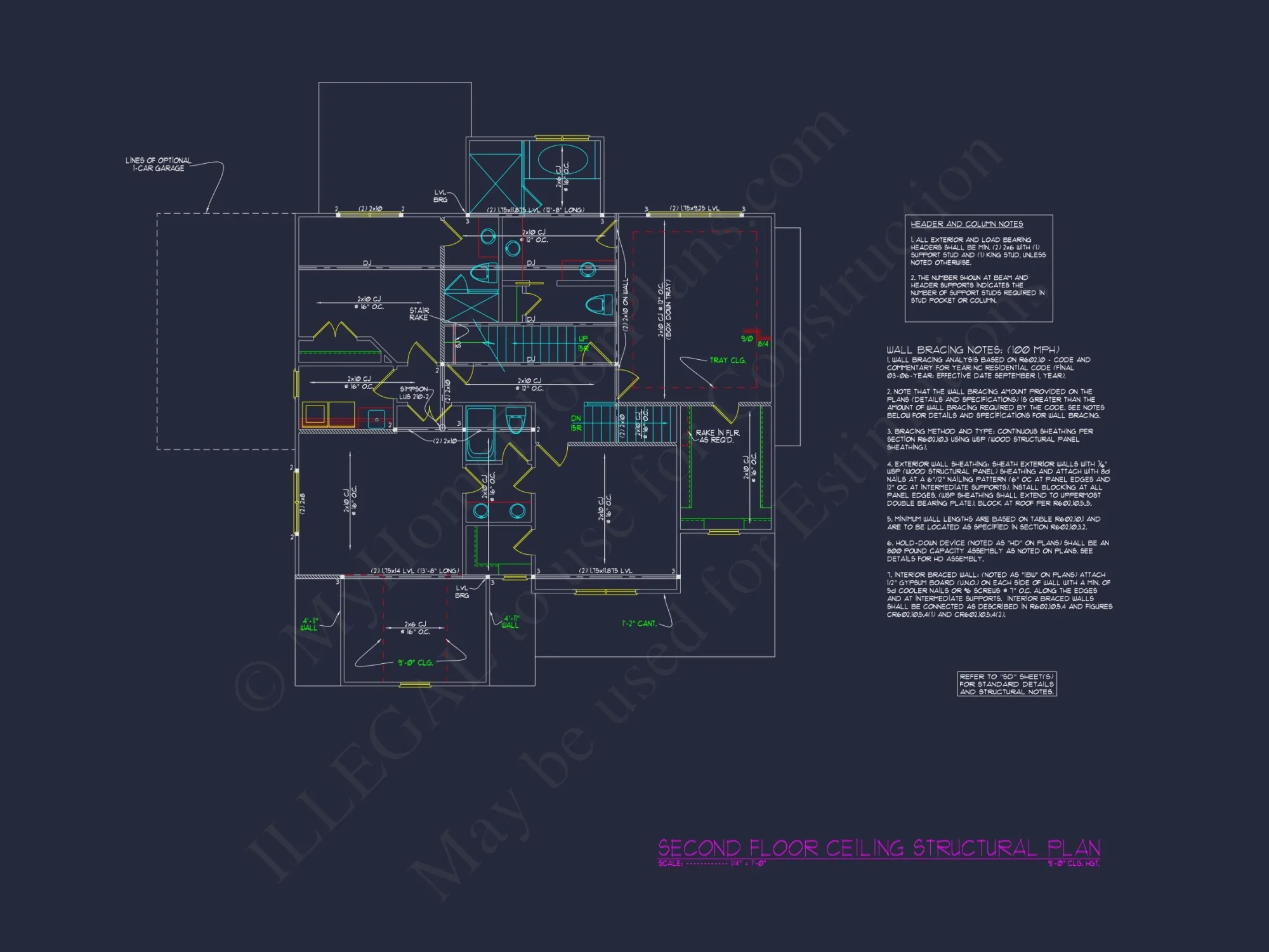 Custom house Plan with 2 Floors, 3 Bedrooms, CAD Designs